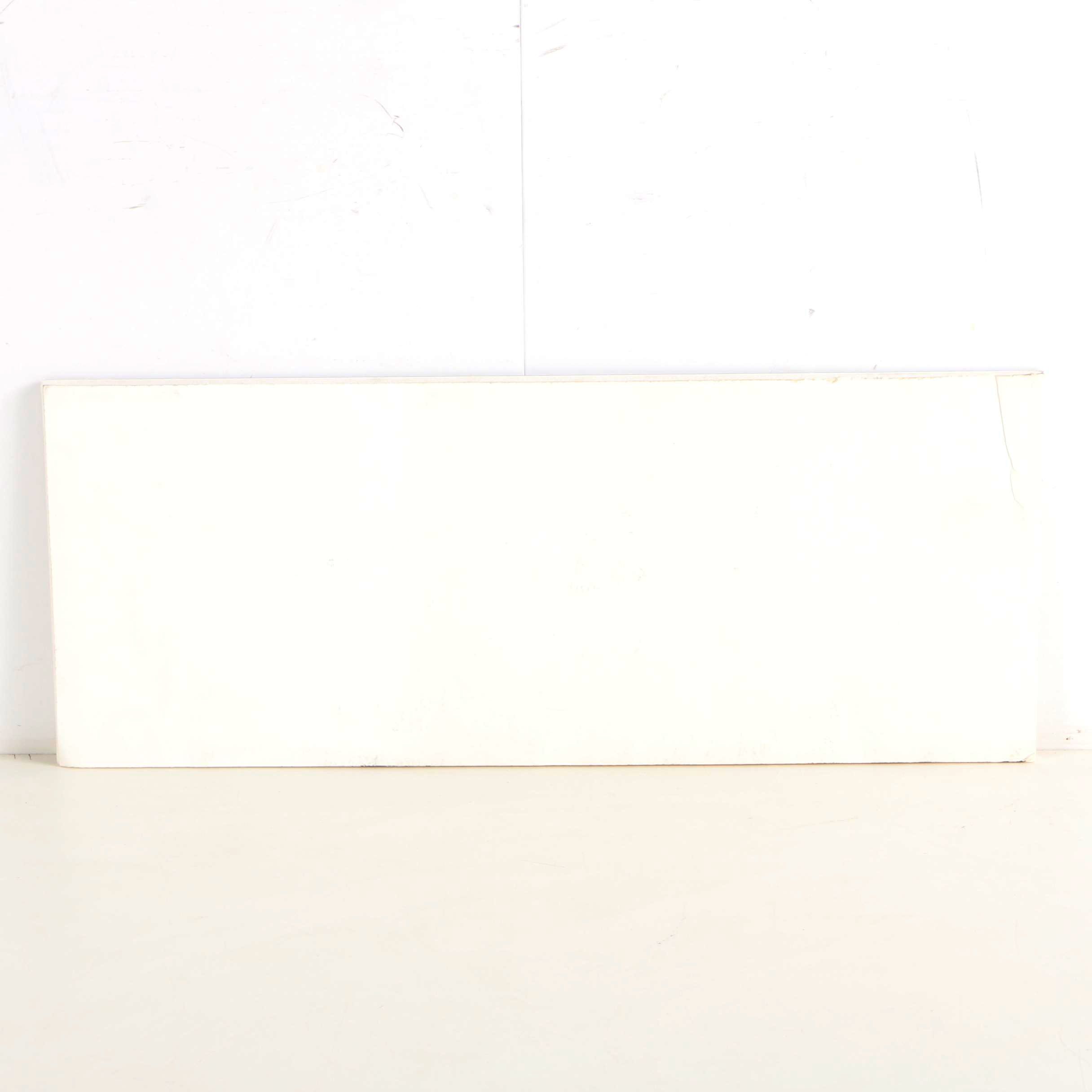 David Olson Intaglio Print on Embossed Paper "Castle Hill Light"