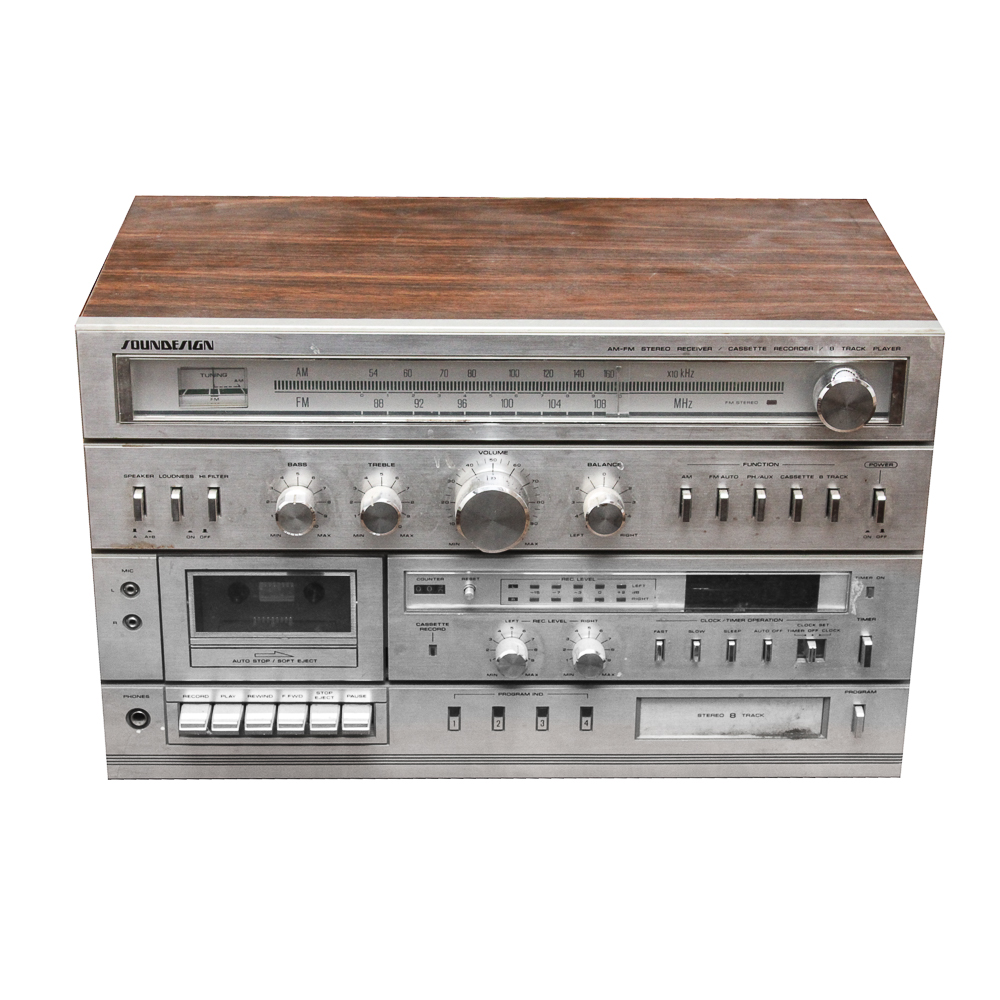 Vintage Soundesign Model 5959 Stereo Receiver