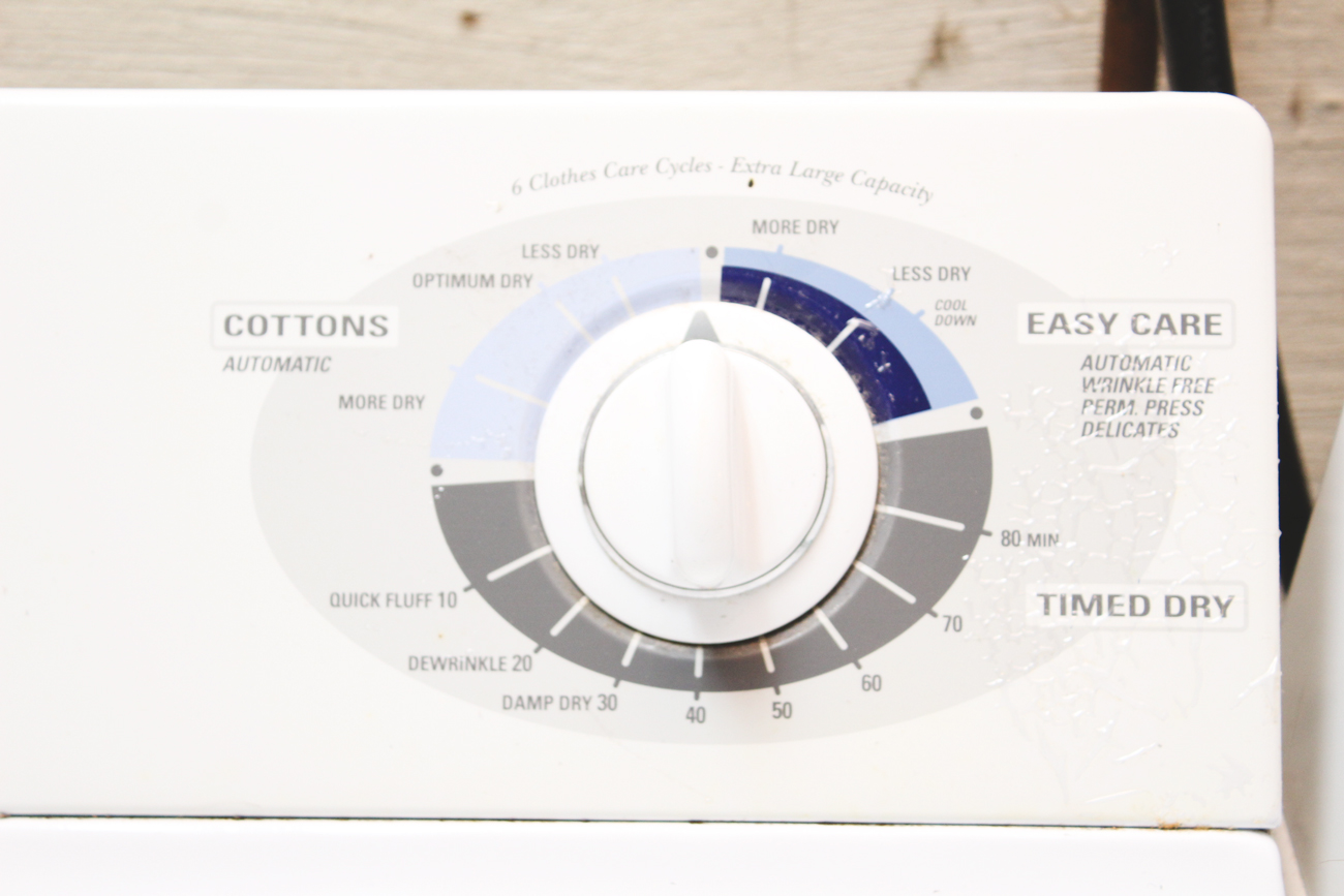 GE Top-Load Washer with GE Electric Dryer