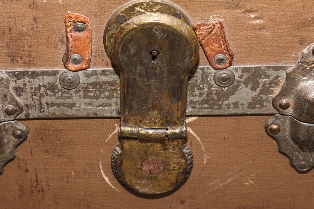 Antique Steamer Trunk by Crouch & Fitzgerald