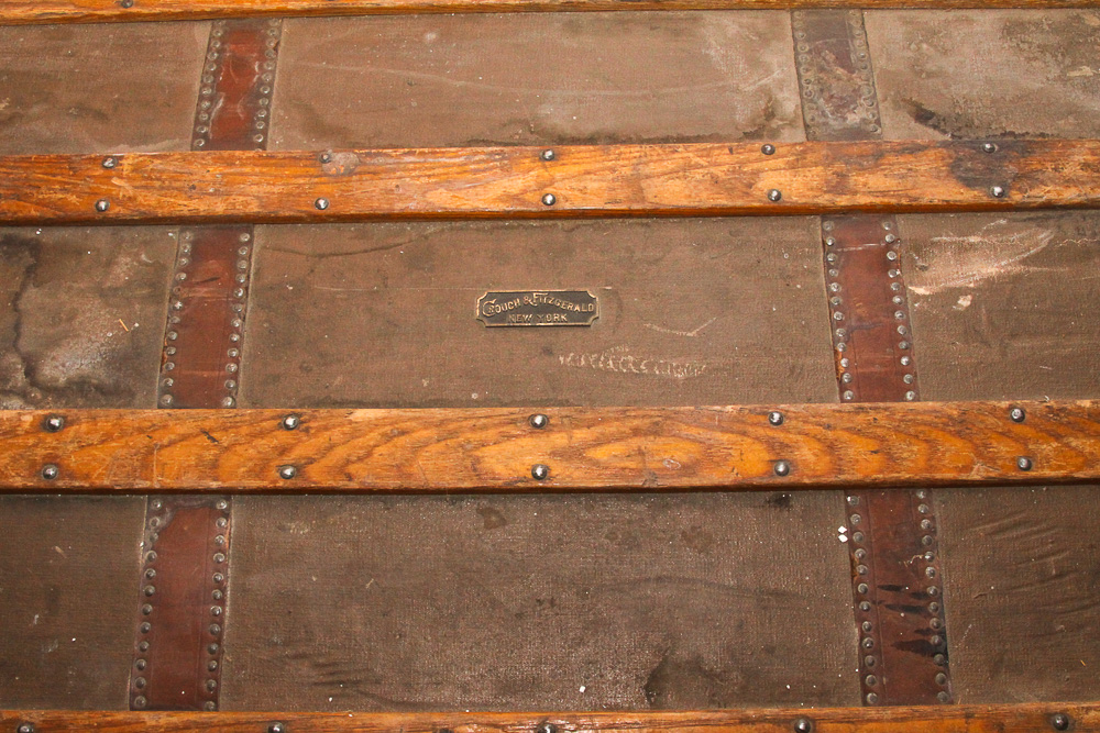 Antique Steamer Trunk by Crouch & Fitzgerald