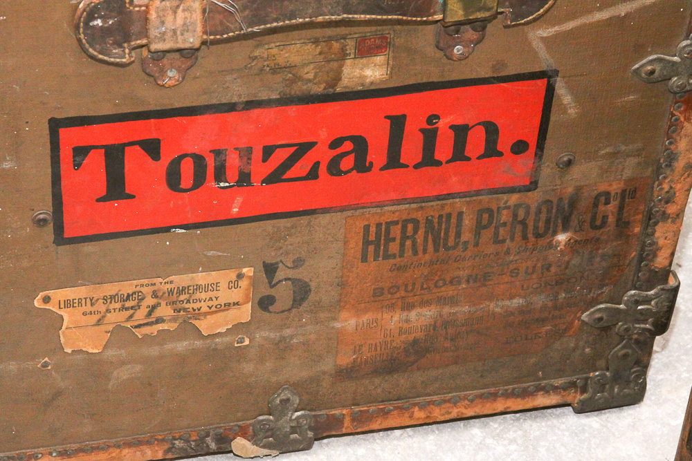 Antique Steamer Trunk by Crouch & Fitzgerald