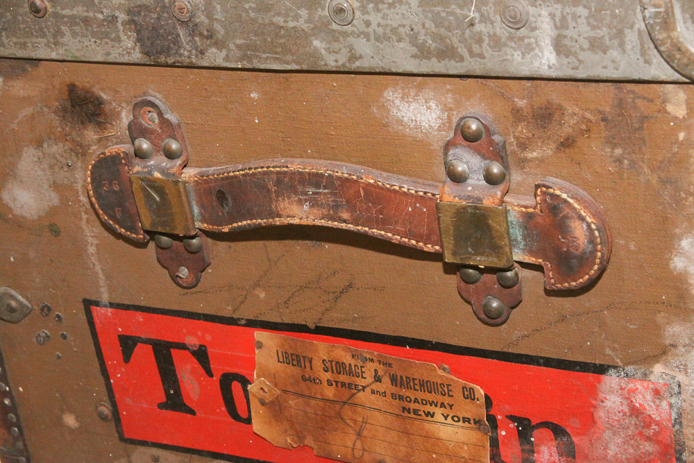 Antique Steamer Trunk by Crouch & Fitzgerald