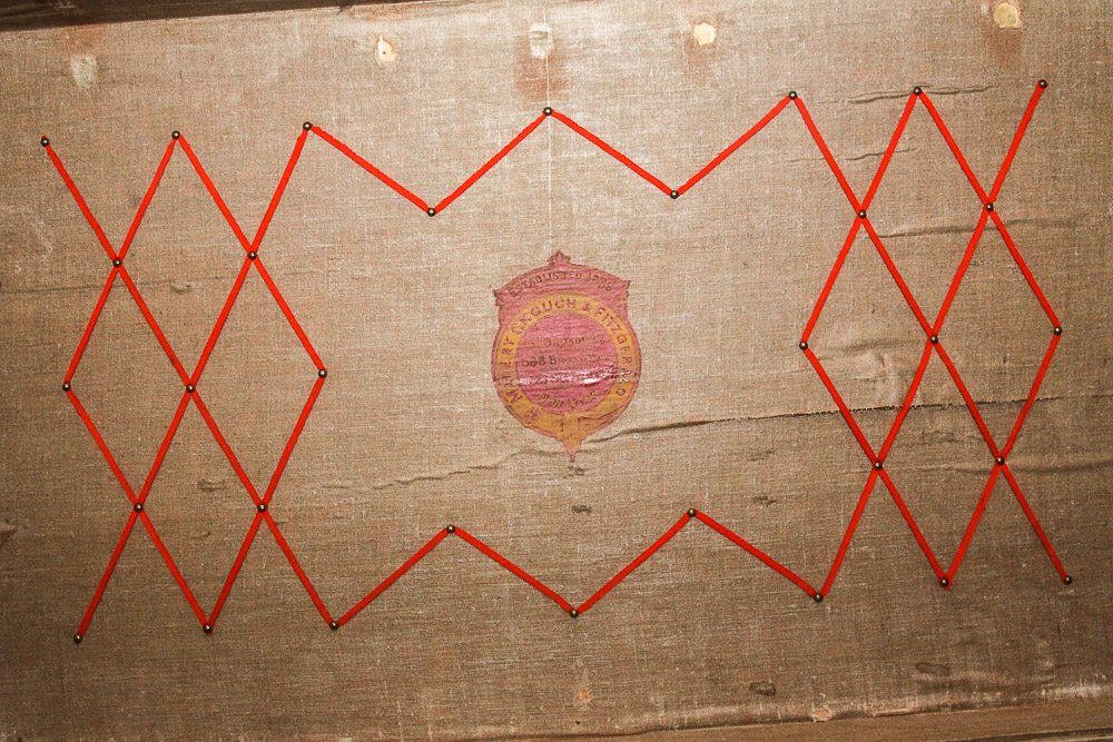 Antique Steamer Trunk by Crouch & Fitzgerald