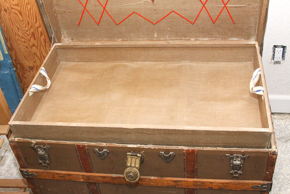Antique Steamer Trunk by Crouch & Fitzgerald