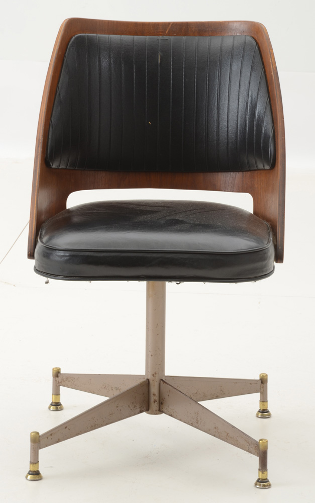 Mid Century Modern "Orange Slice" Style Dining Table and Chairs