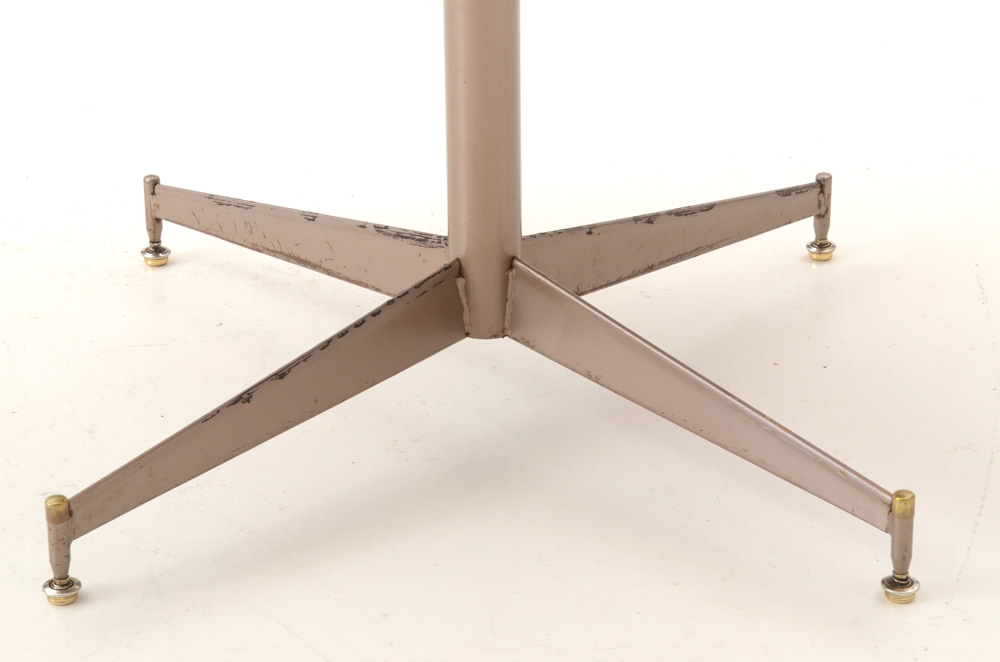 Mid Century Modern "Orange Slice" Style Dining Table and Chairs