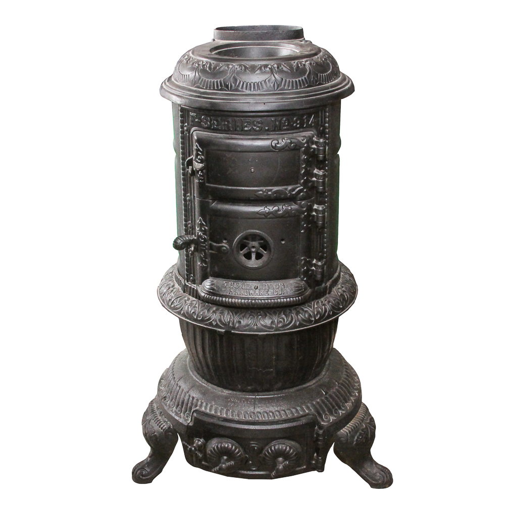 Vintage Geotrich Hardware Co. F-Series Wood-Burning Stove