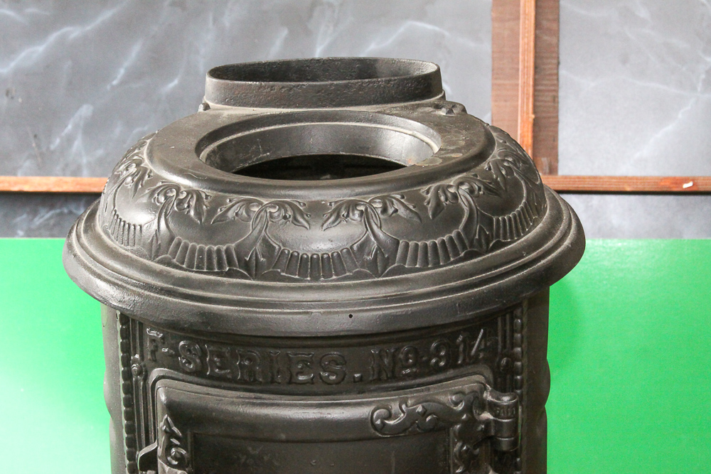 Vintage Geotrich Hardware Co. F-Series Wood-Burning Stove