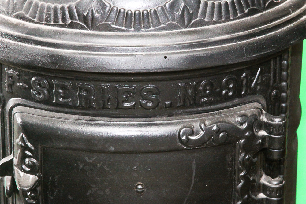 Vintage Geotrich Hardware Co. F-Series Wood-Burning Stove