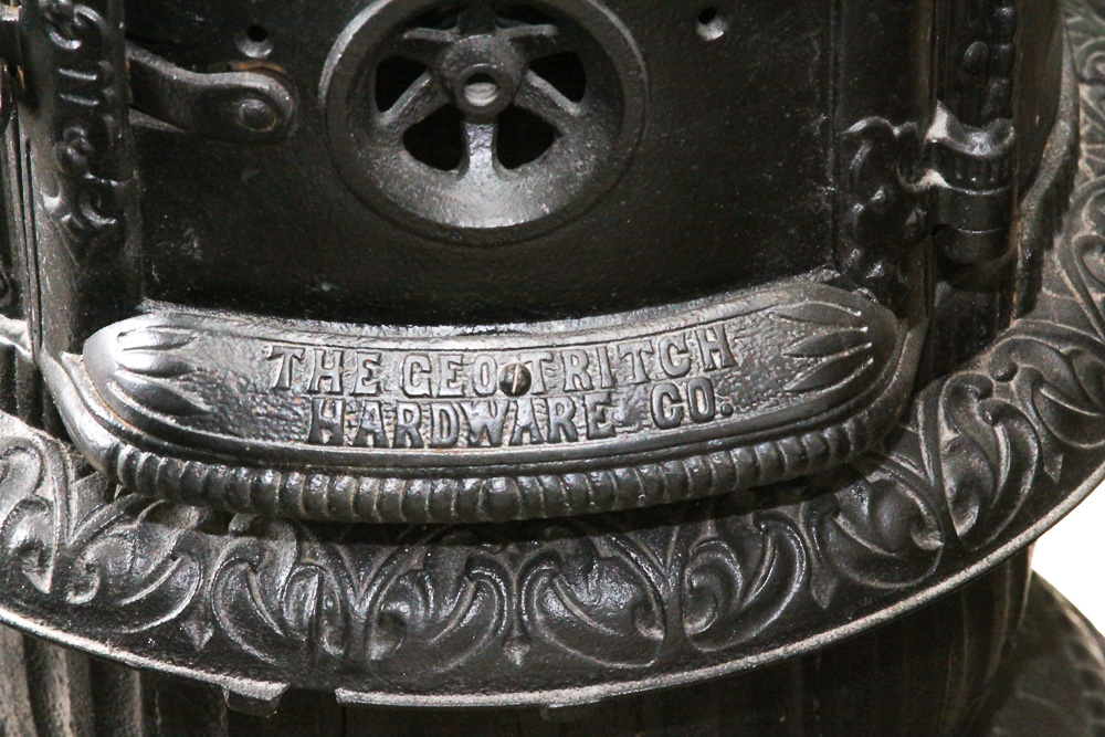 Vintage Geotrich Hardware Co. F-Series Wood-Burning Stove