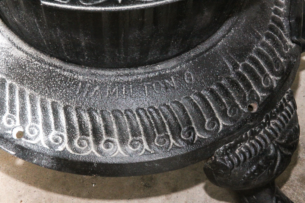 Vintage Geotrich Hardware Co. F-Series Wood-Burning Stove