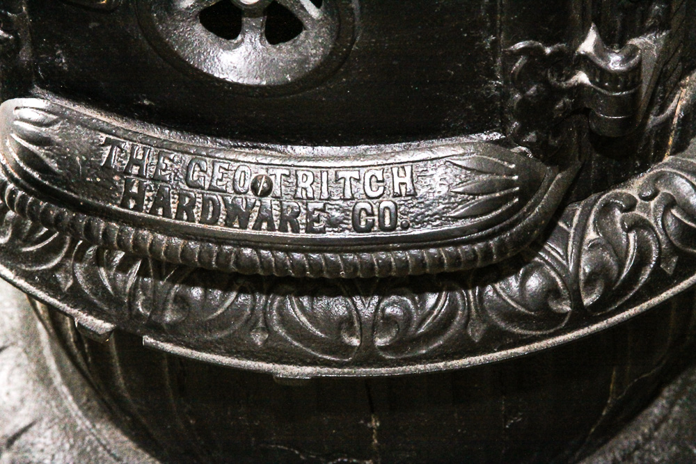 Vintage Geotrich Hardware Co. F-Series Wood-Burning Stove
