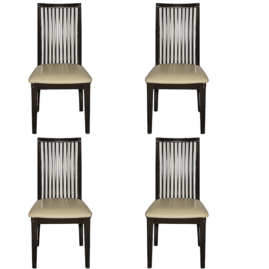 Four Modern Dining Chairs