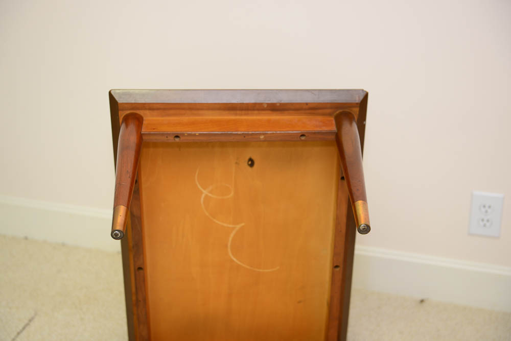 Mid Century Modern Step-Back End Table