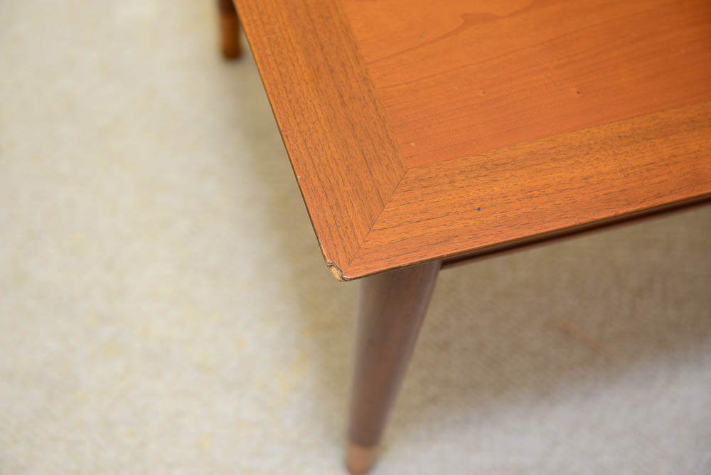 Mid Century Modern Step-Back End Table