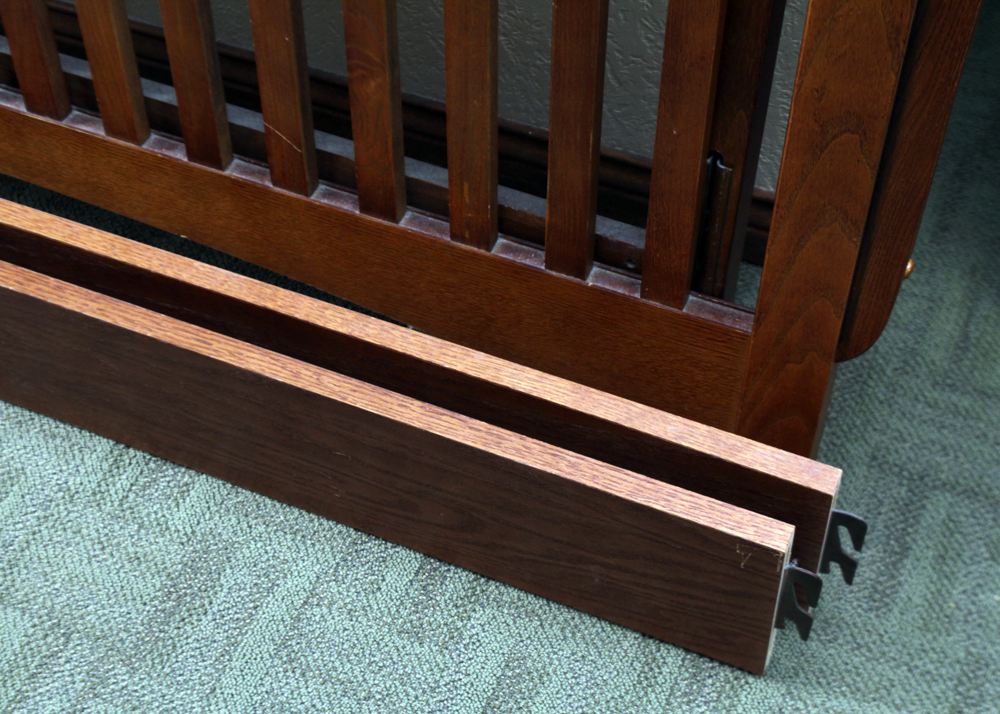 Mission Style King-Size Bed Frame by Bassett