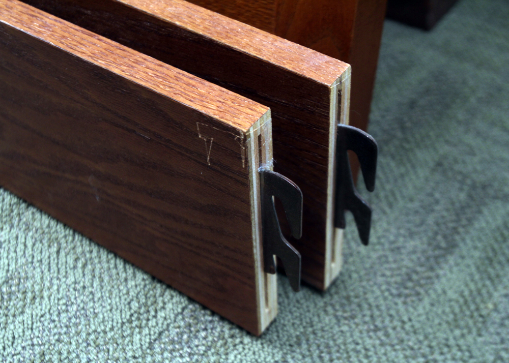 Mission Style King-Size Bed Frame by Bassett