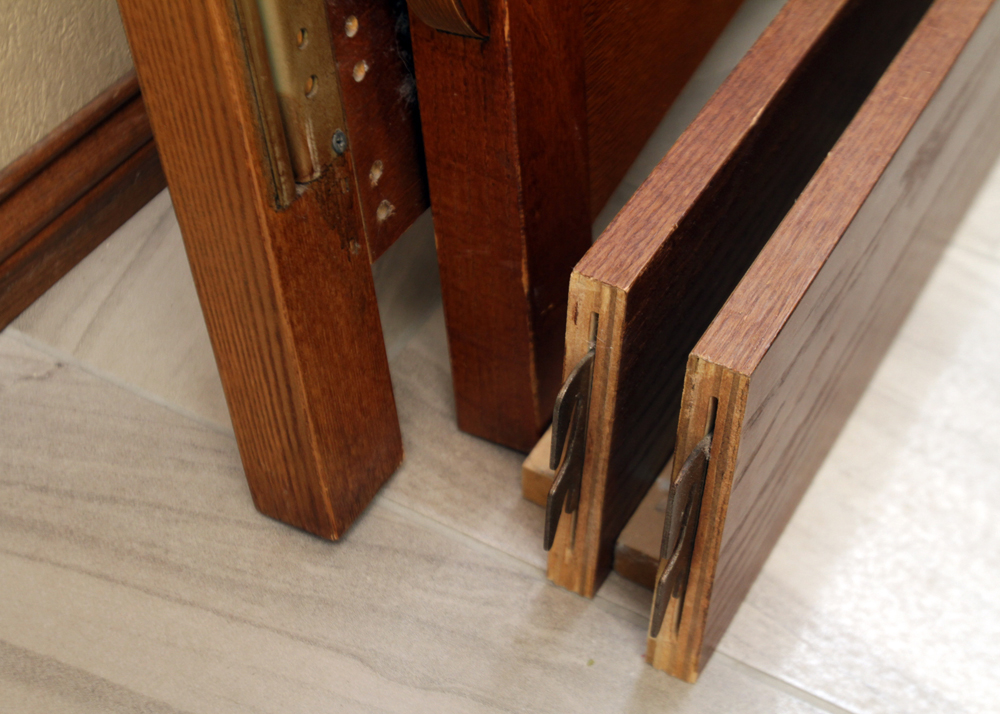 Mission Style King-Size Bed Frame by Bassett