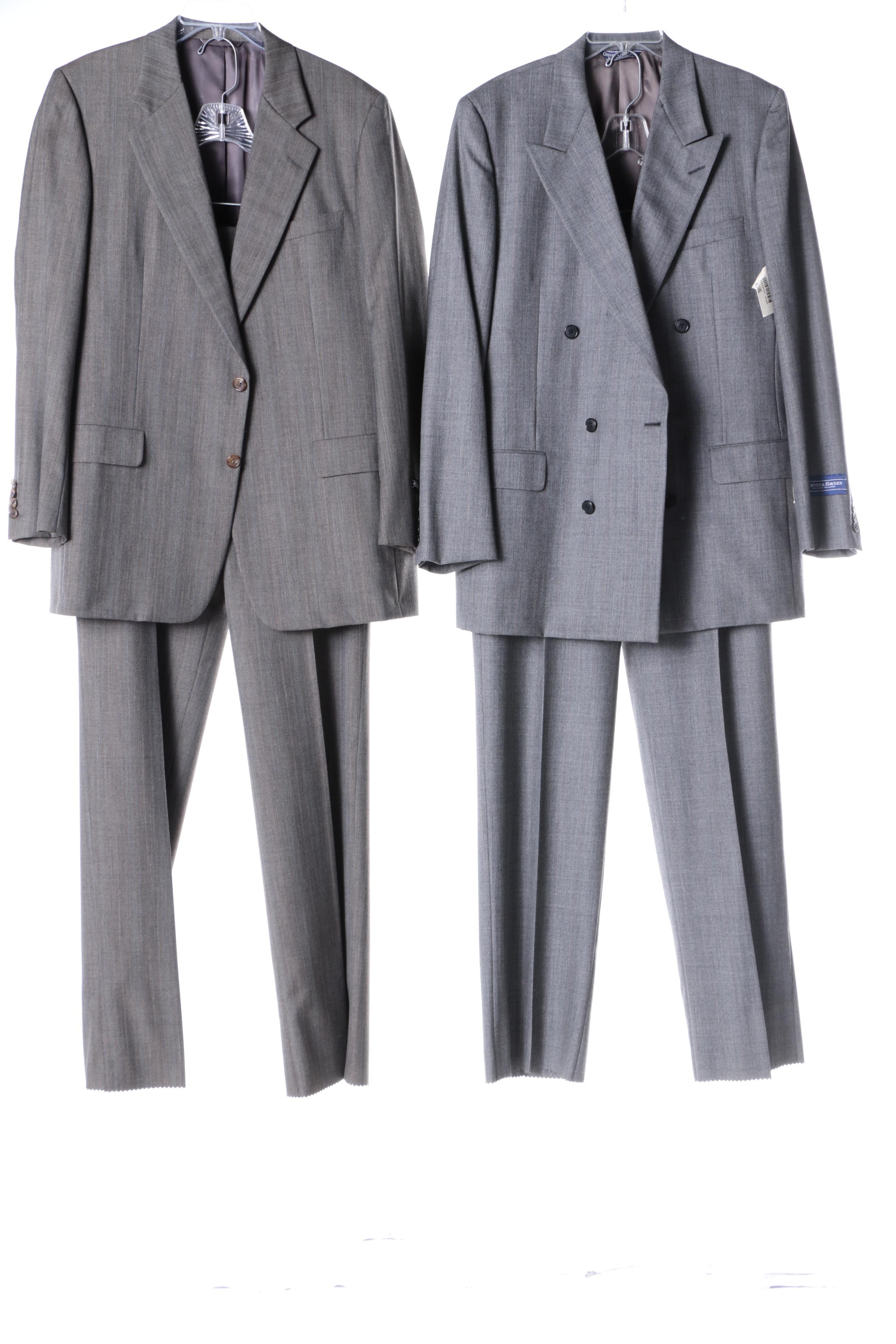 Men's Gieves & Hawkes and Hickey Freeman Suits