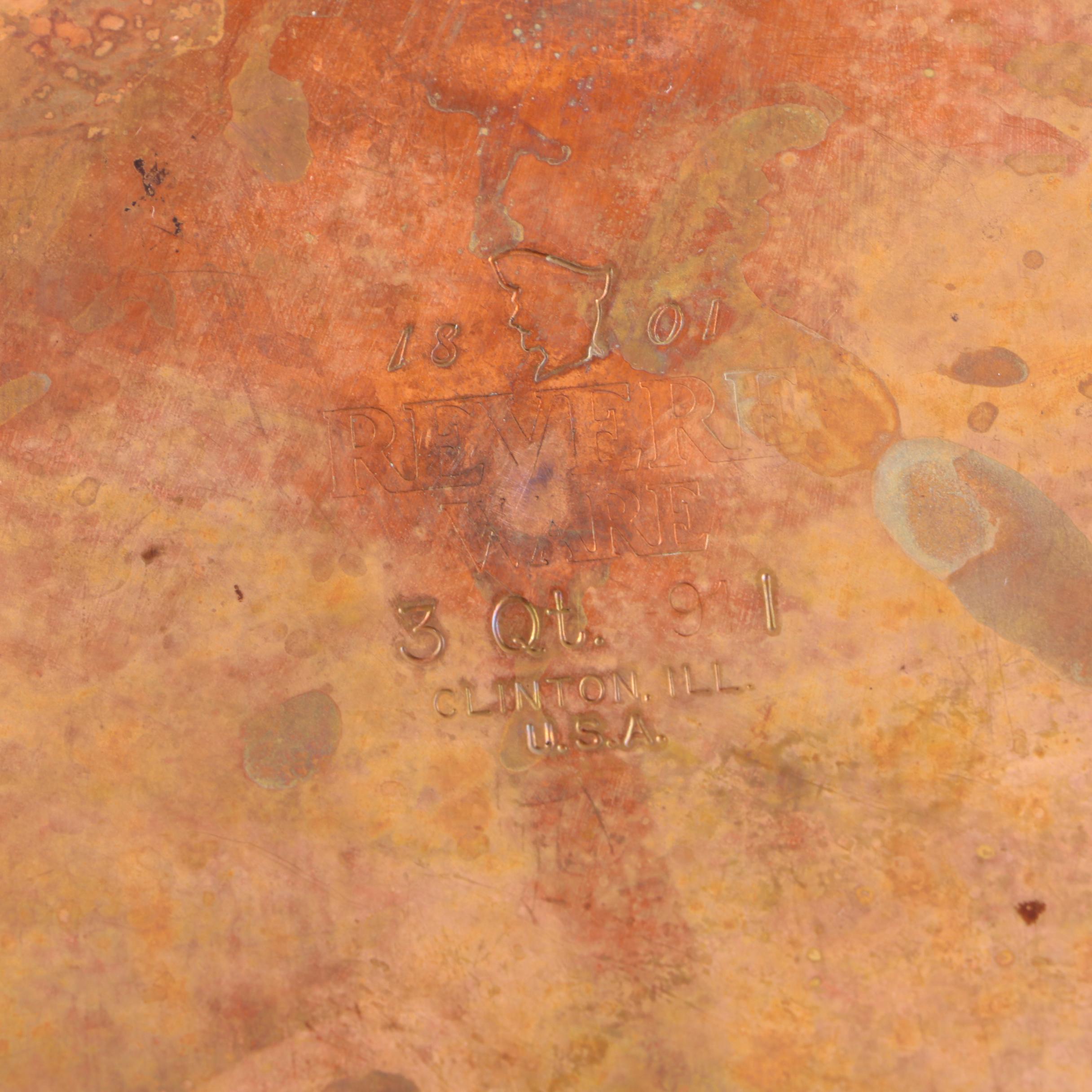 Paul Revere "Revere Ware" Cookware