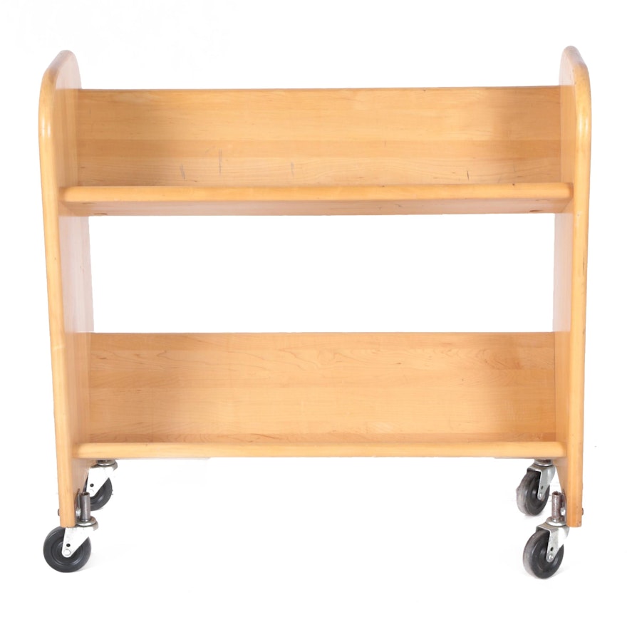 Rolling Birch Bookcase