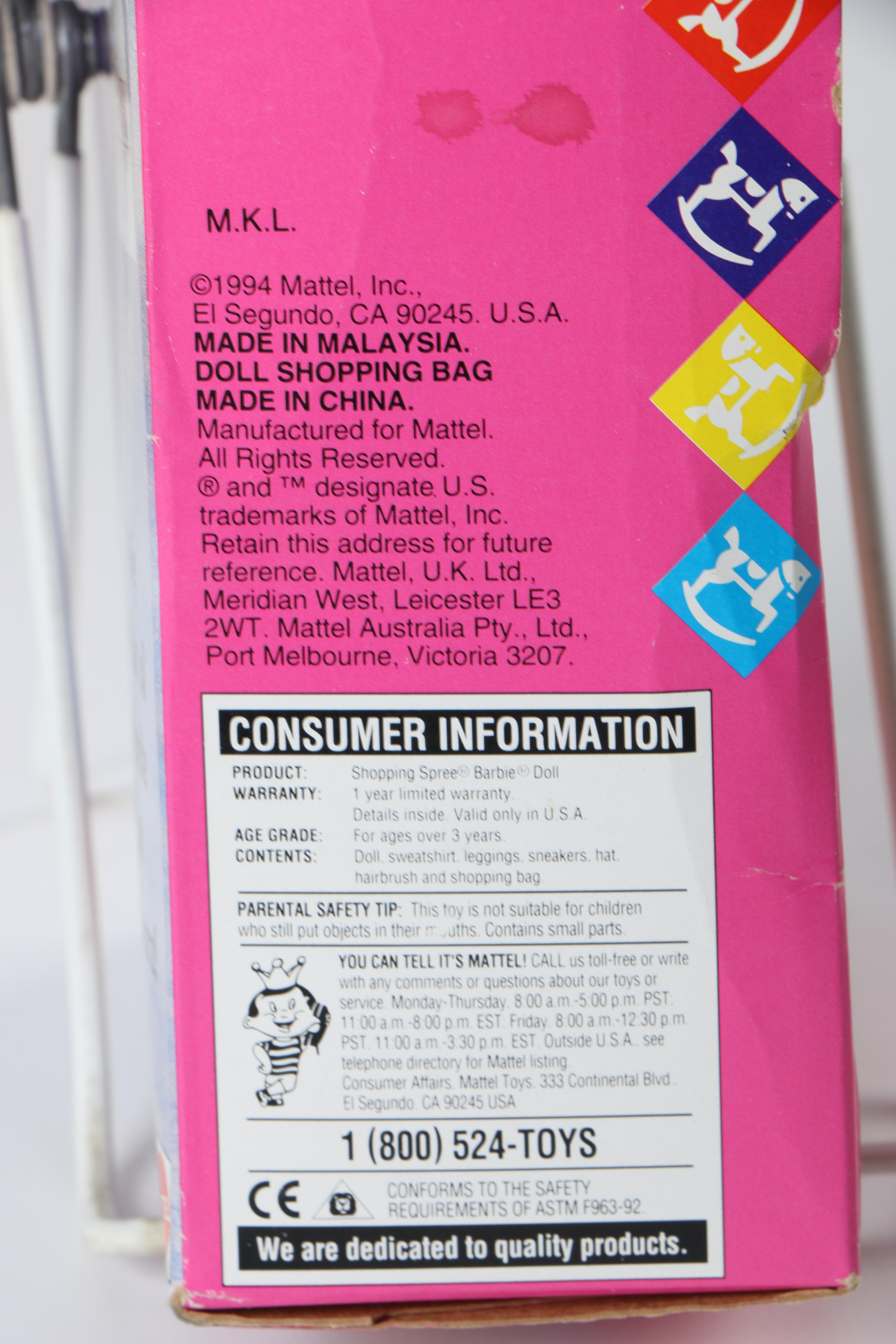 Buzz Lightyear and Shopping Spree Barbie