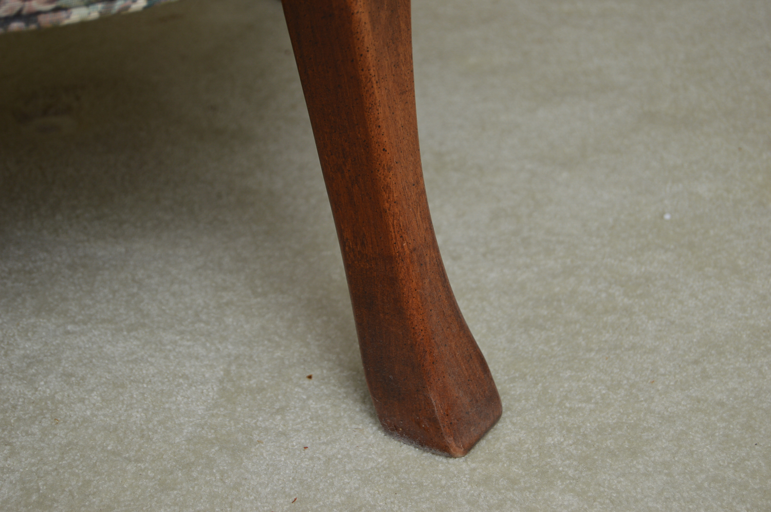 Pair of Queen Anne Style Wingback Chairs