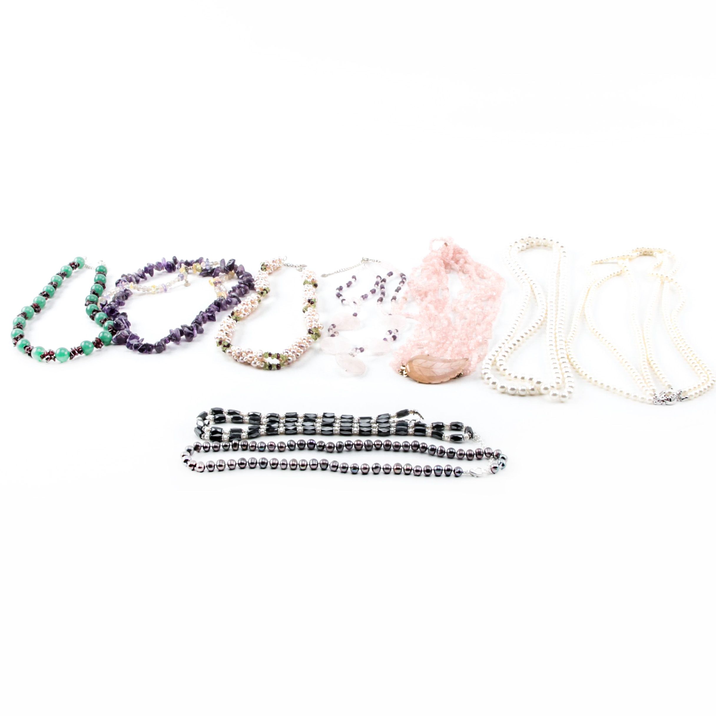 Costume Gemstone Necklaces