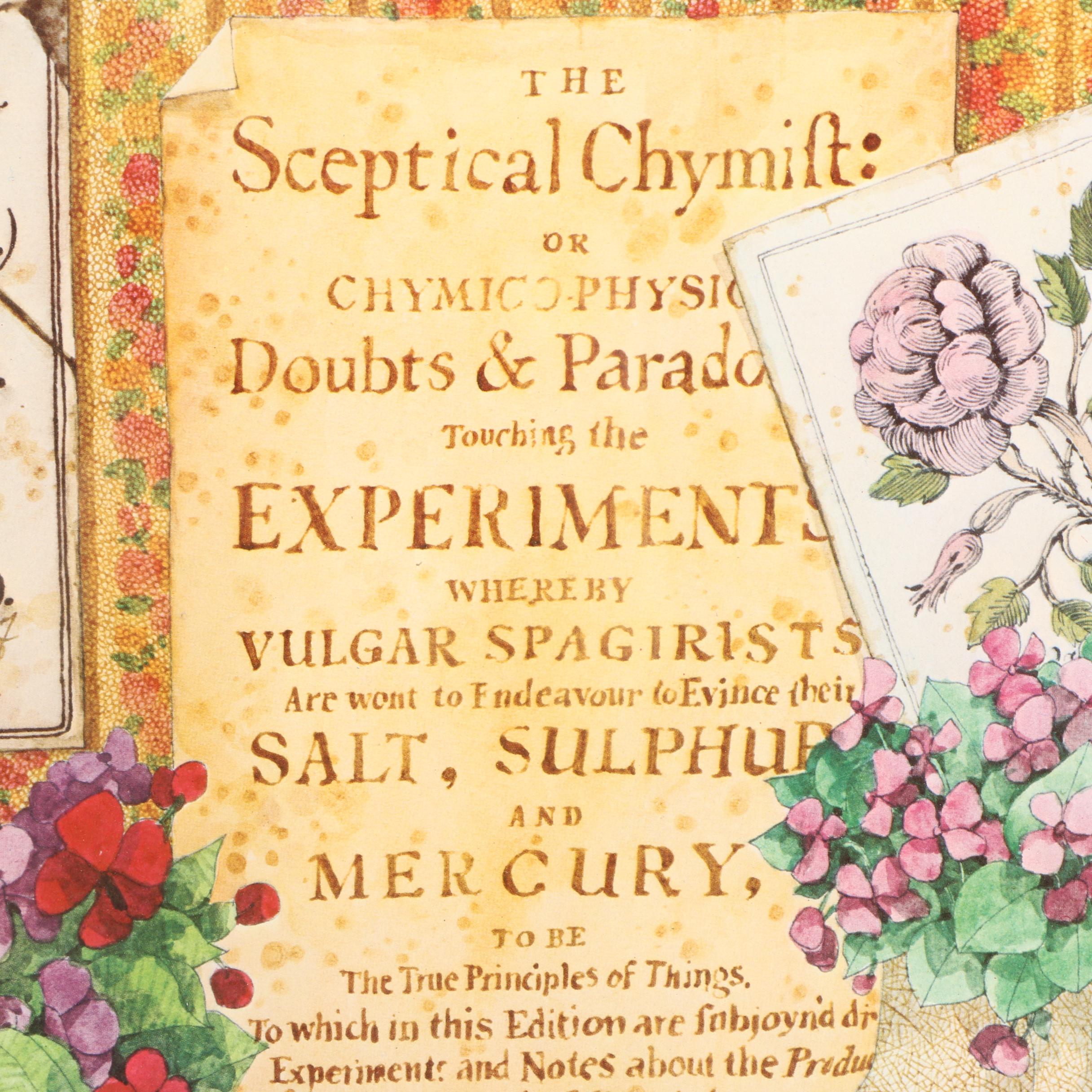 Limited Edition Offset Lithograph after Ben Black's "Compliments of Mark Twain"