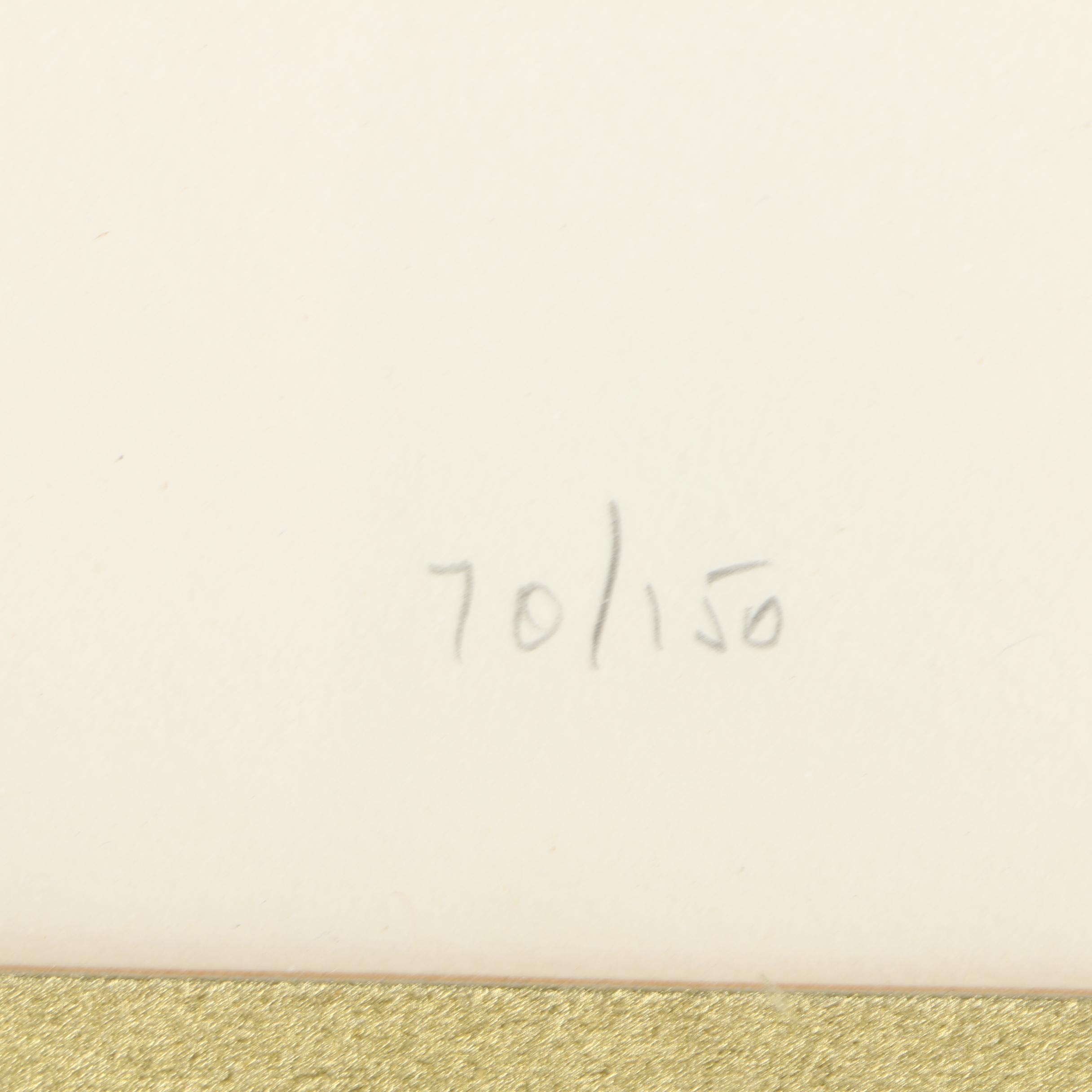 William Gropper Lithograph "Yes or No?"