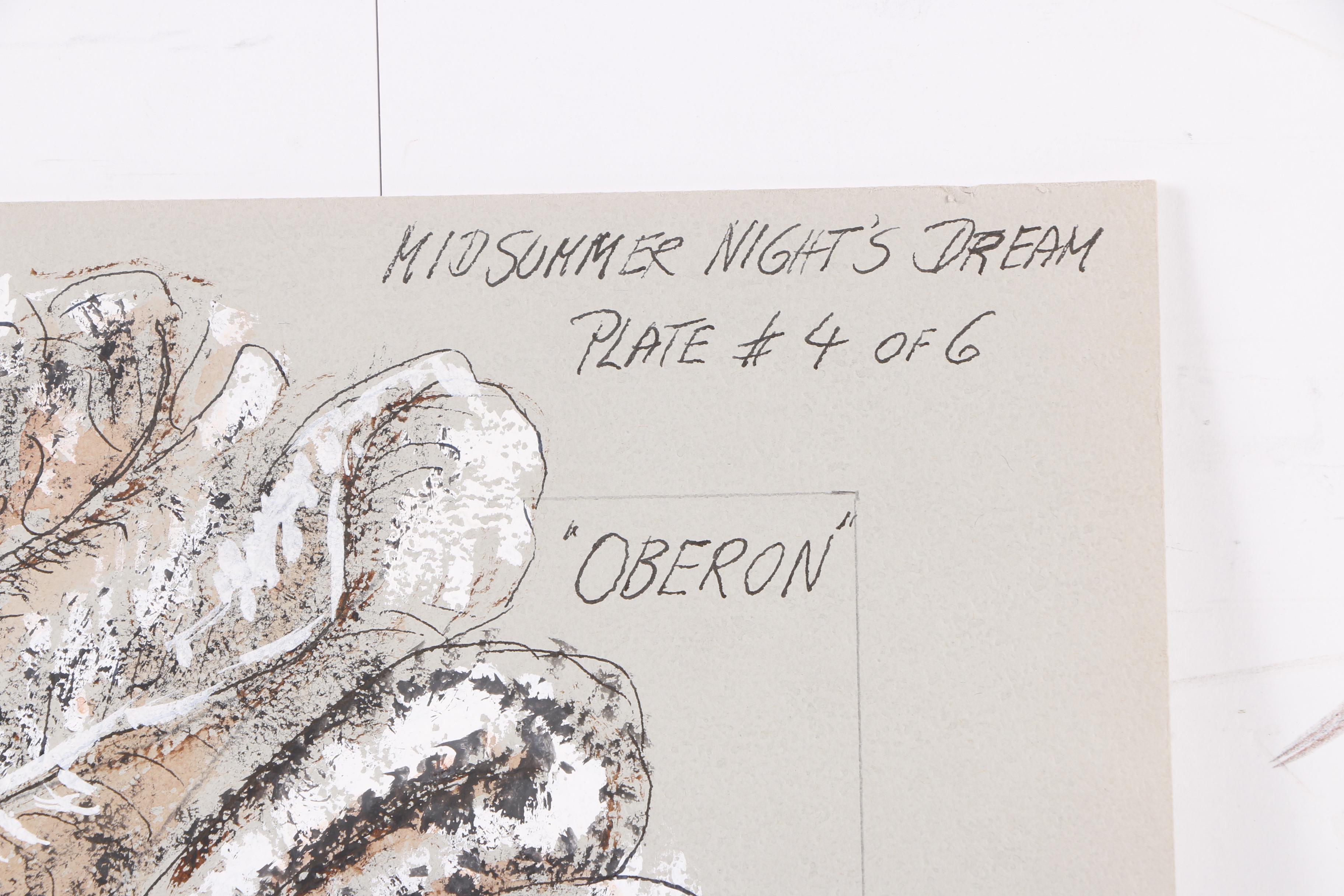 H. Trautmann Gouache Paintings of Costume Designs