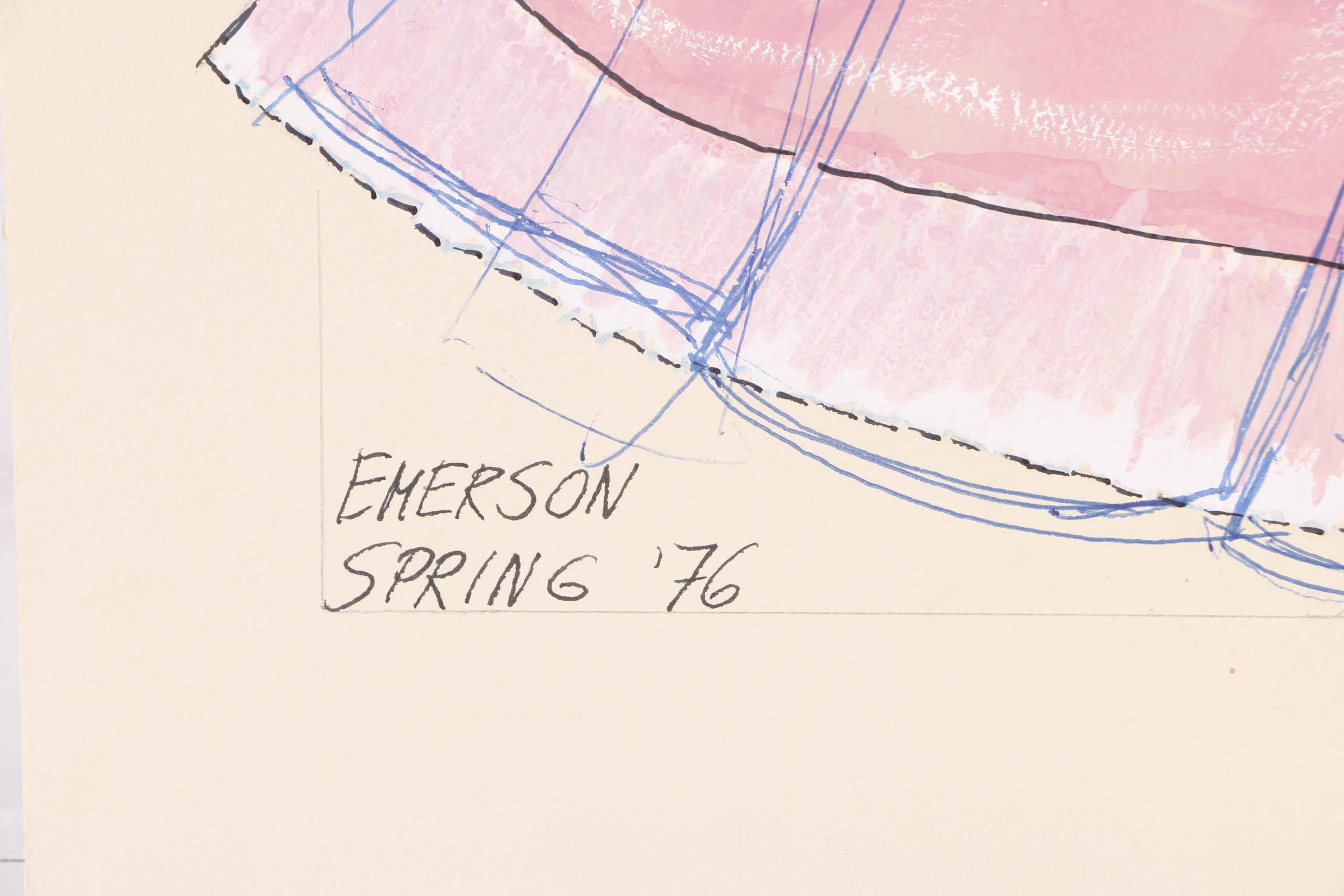 H. Trautmann Gouache Paintings of Costume Designs