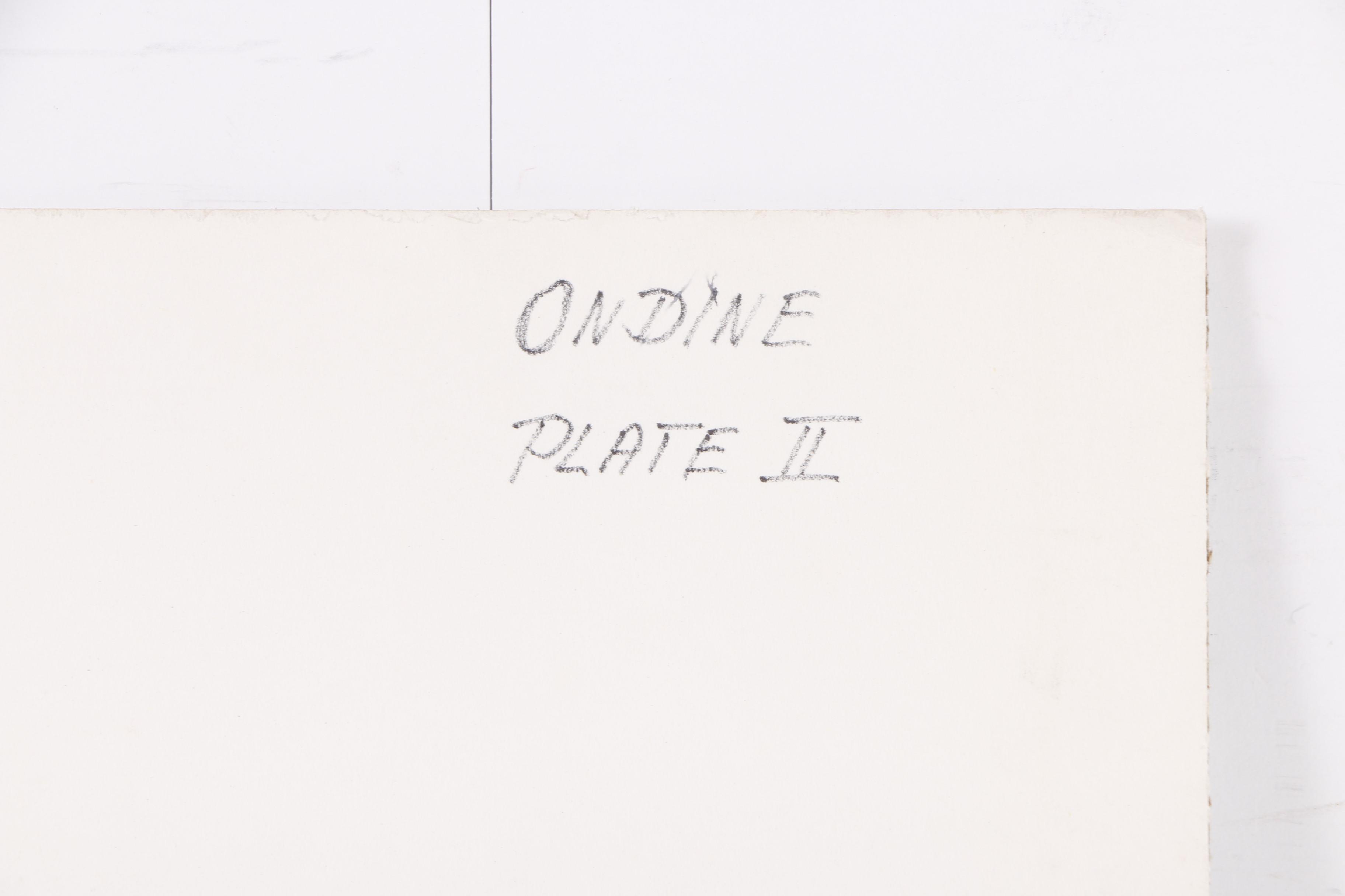 H. Trautmann Gouache Paintings of Costume Designs