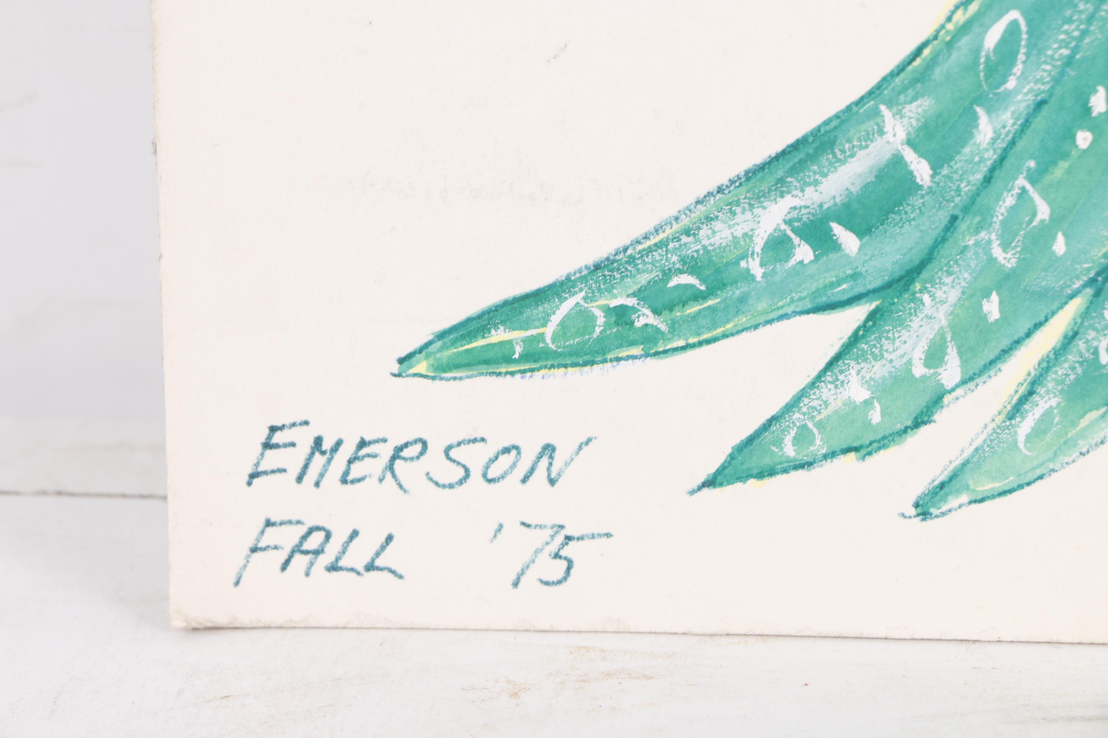 H. Trautmann Gouache Paintings of Costume Designs