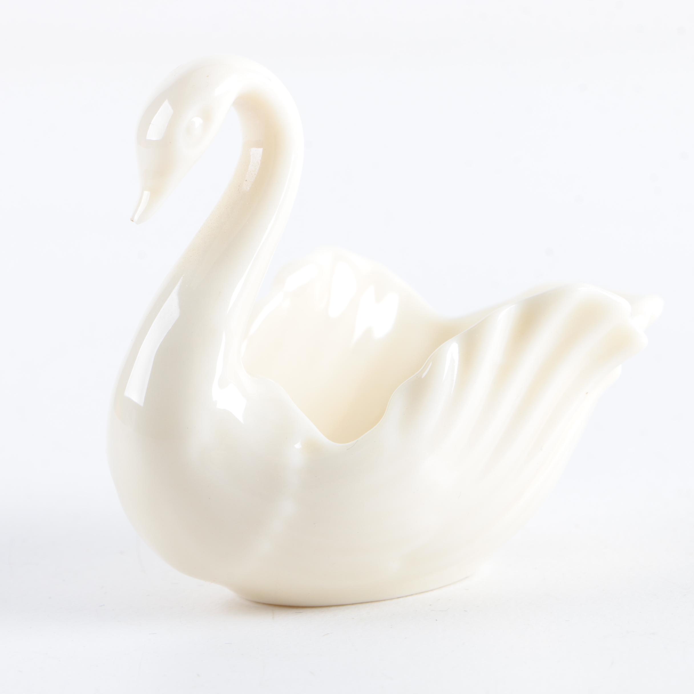 Lenox "To the Bride!" Porcelain Swan Figurine and Angel Themed Decor