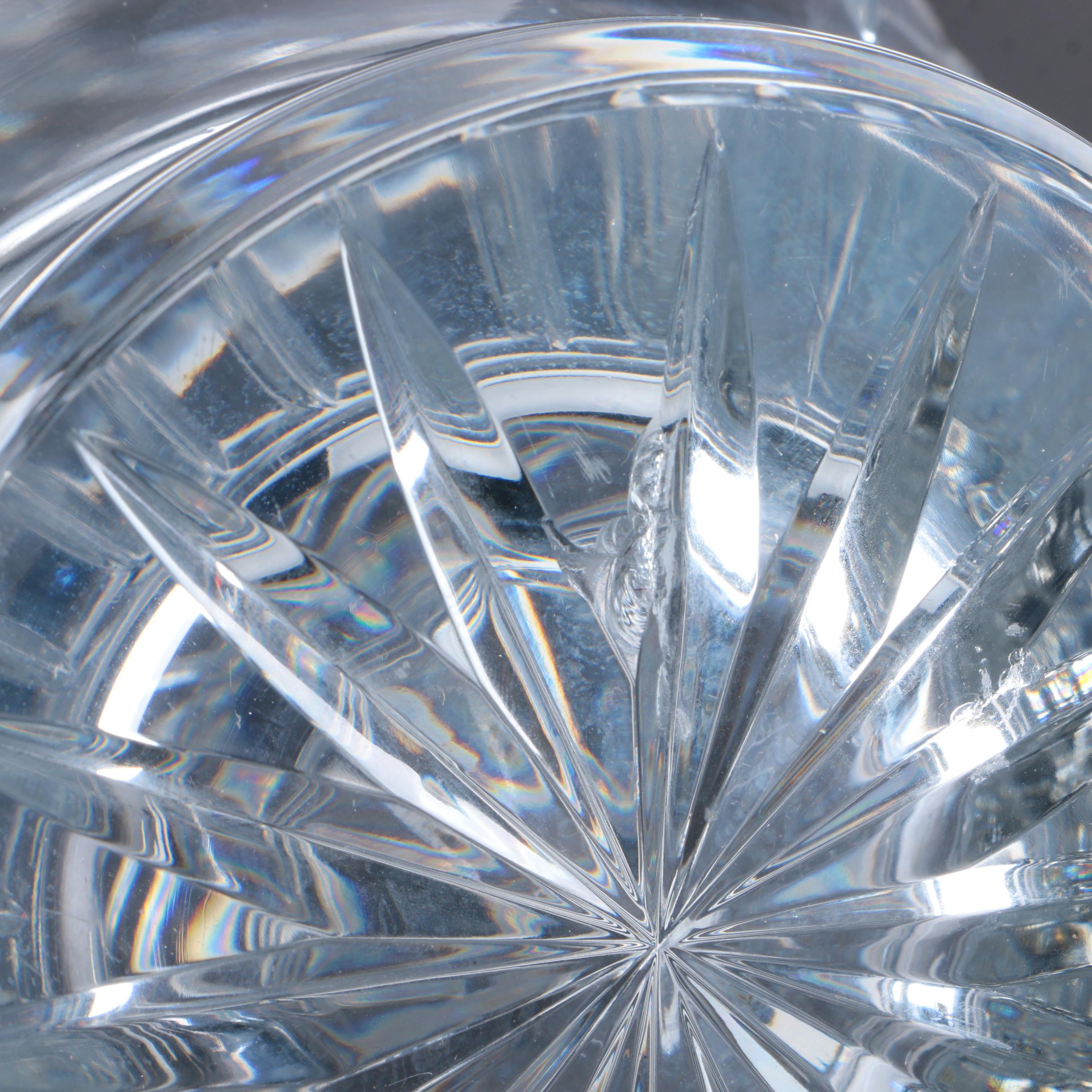 Tapered Crystal Vase