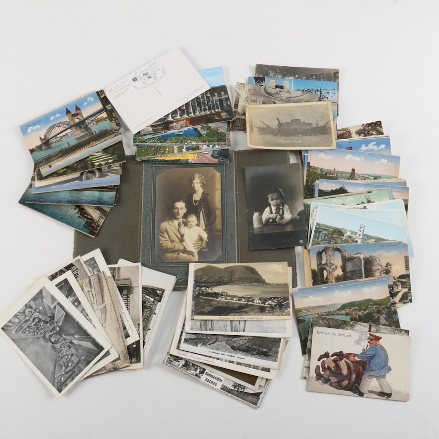 Generous Assortment of Photographs and Postcards