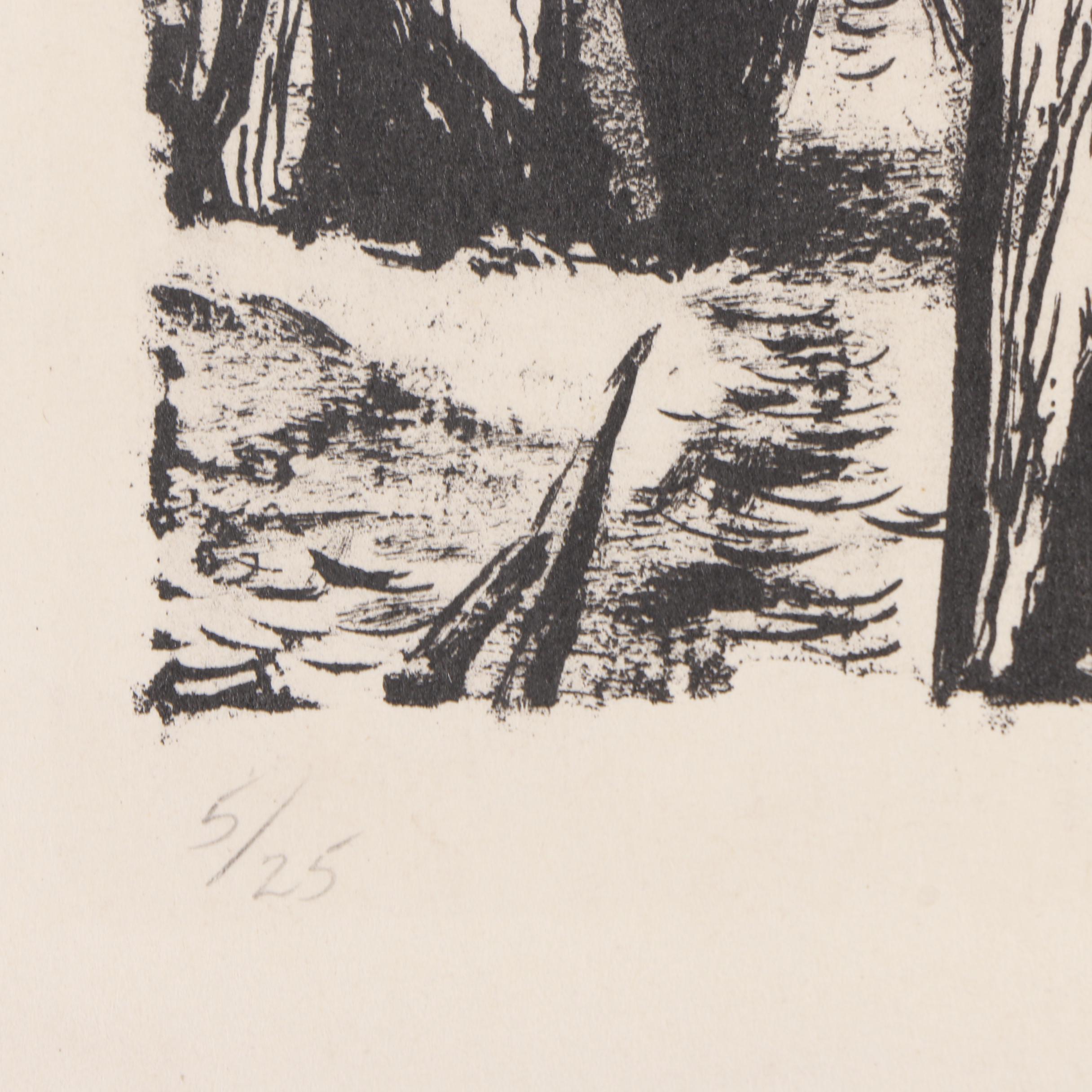 Lithographs on Paper Featuring "Chartres Cathedral"