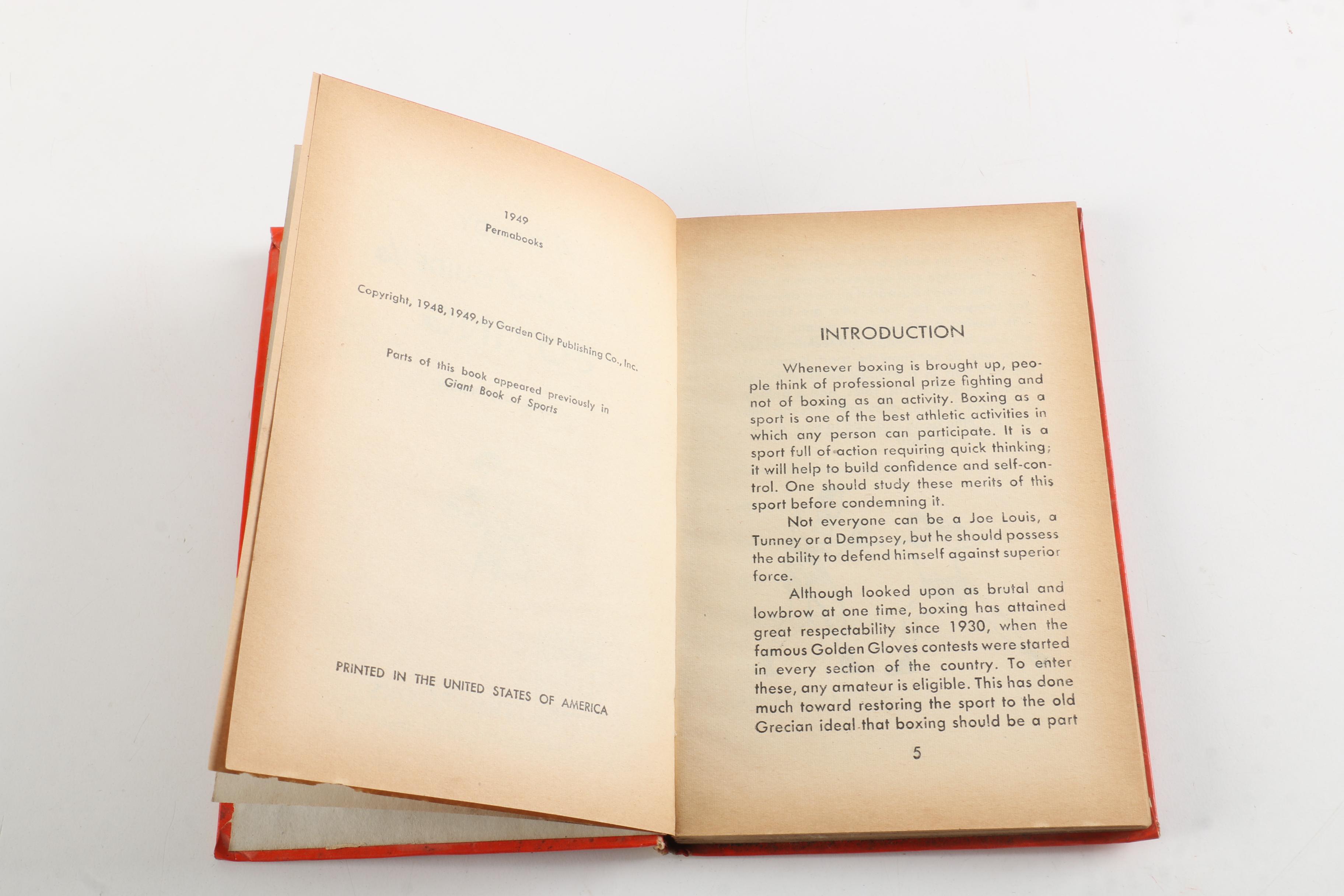 "Lucky to Be a Yankee" by Joe DiMaggio and Other Vintage Sports Paperbacks