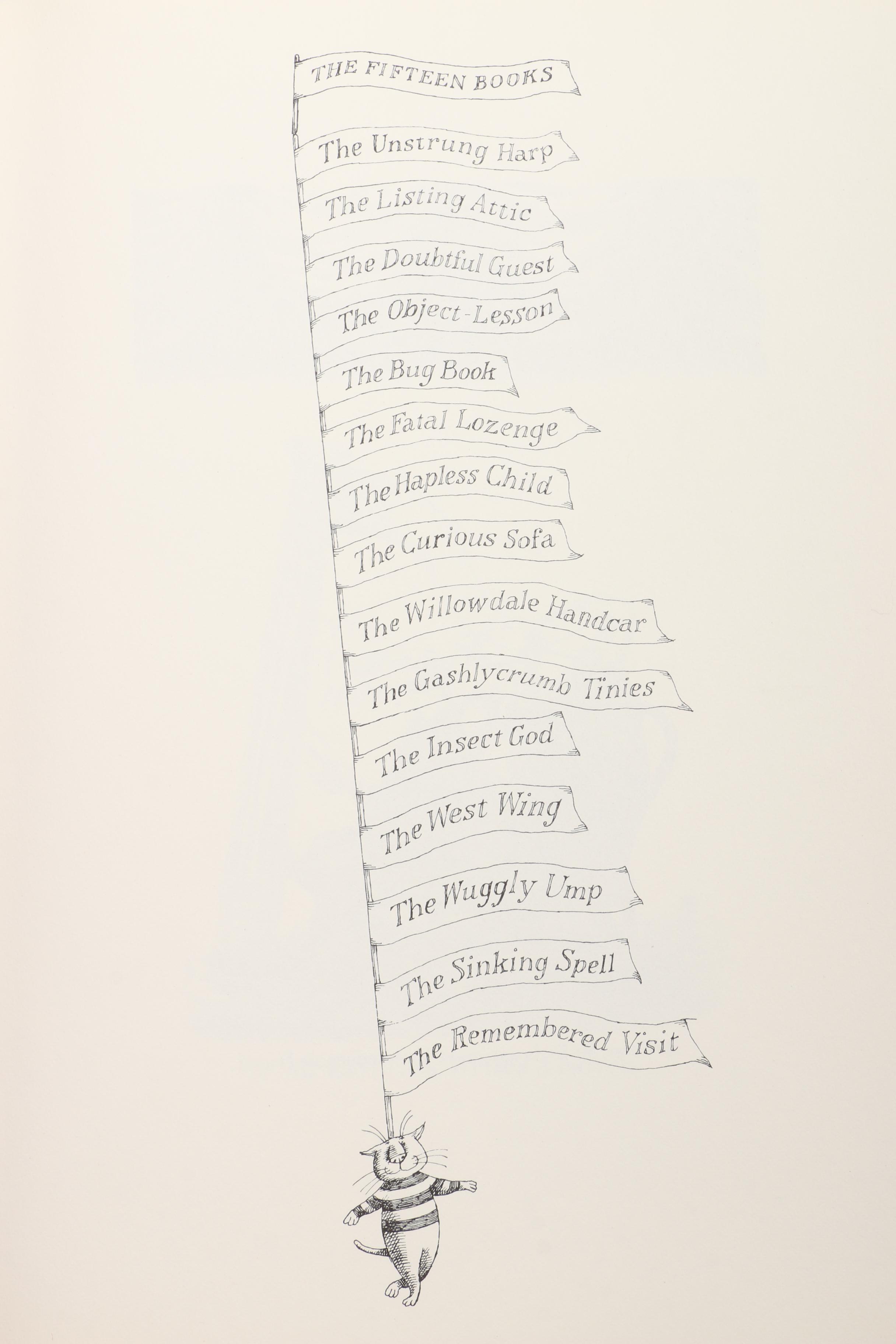 Vintage Children's Books Including "Amphigorey" by Edward Gorey