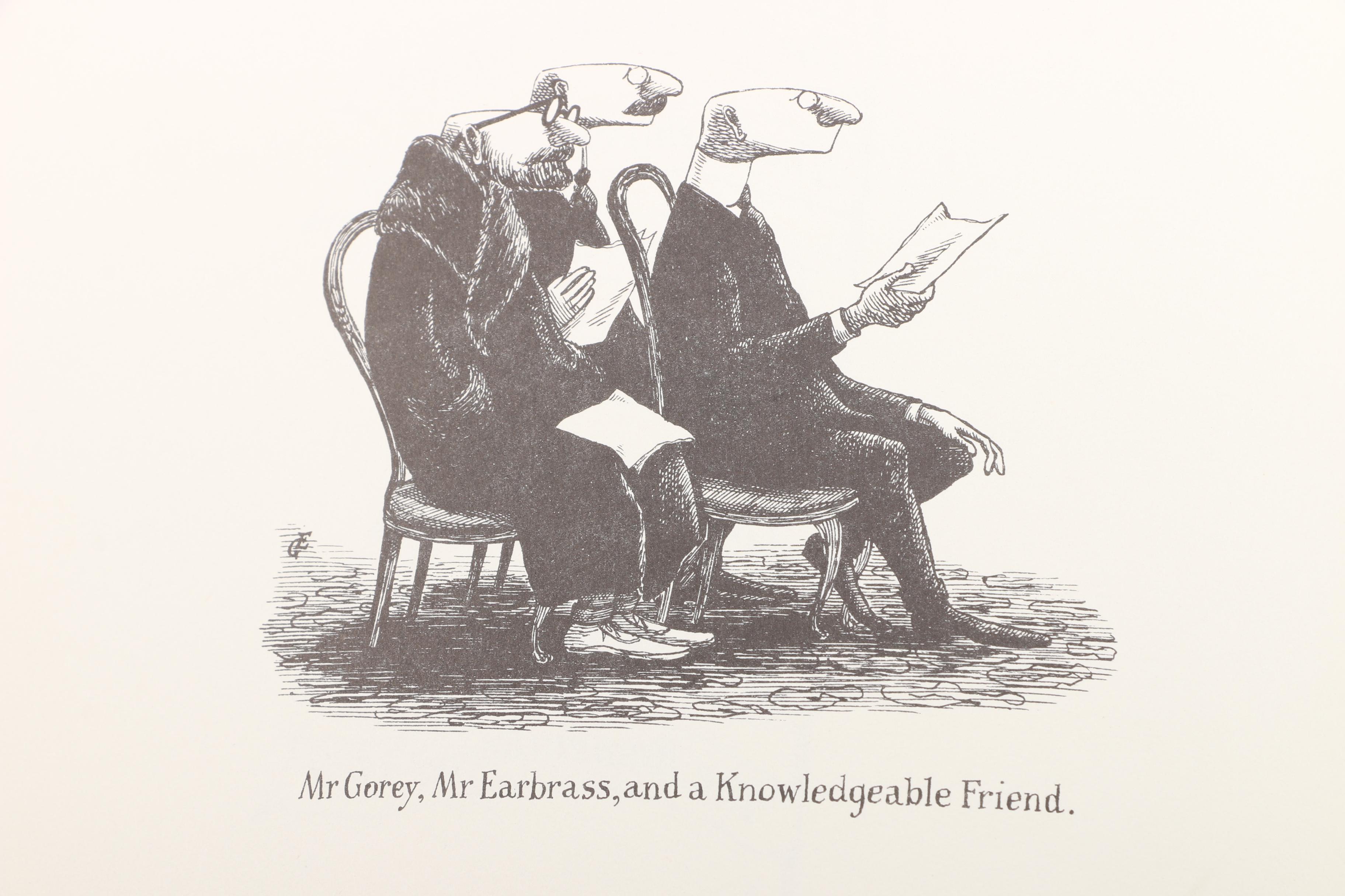 Vintage Children's Books Including "Amphigorey" by Edward Gorey