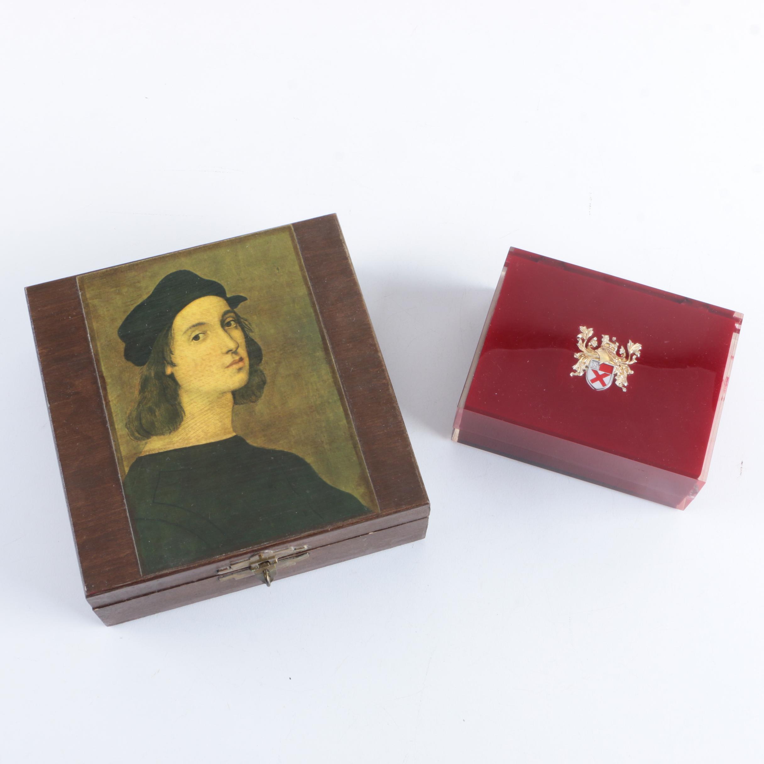 Decorative Lidded Boxes