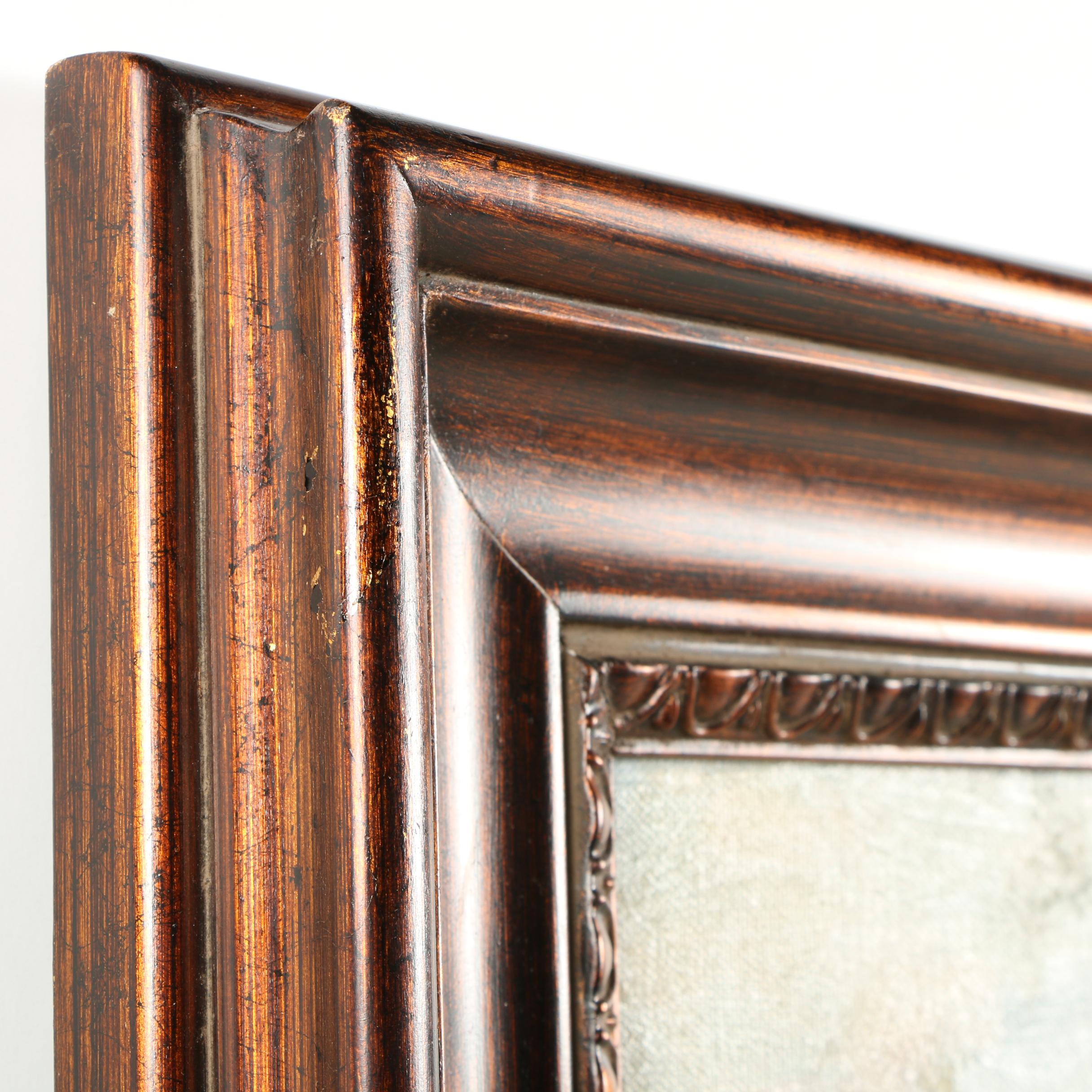 Joseph P. Grieco Oil Painting "Rooftops"