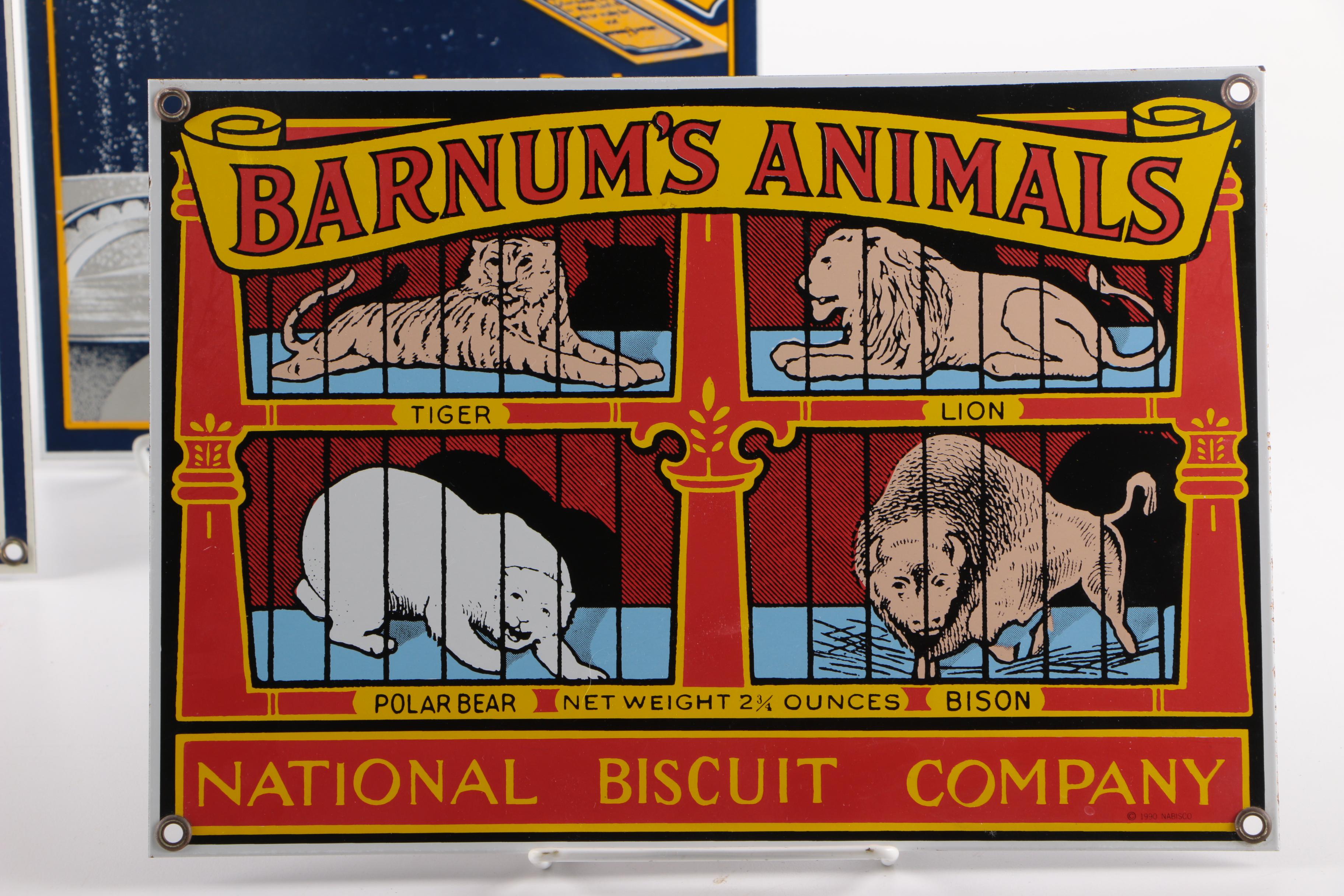 Ande Rooney's Porcelain Enameled Advertising Signs