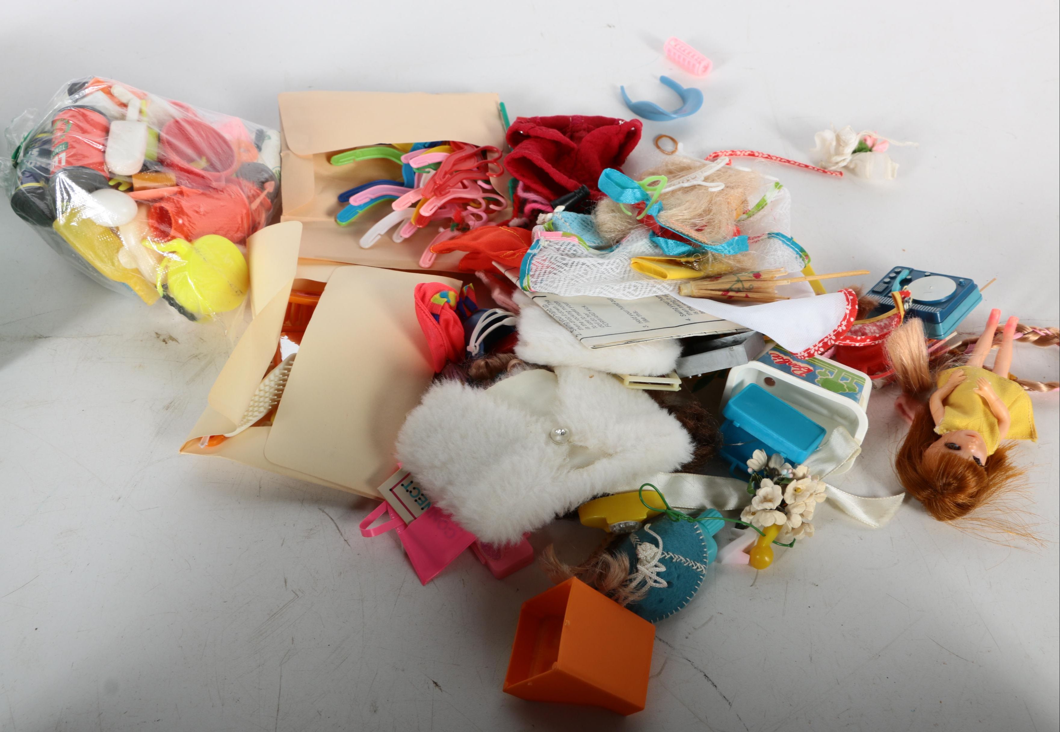 Vintage Barbie Townhouse, Dolls, and Accessories