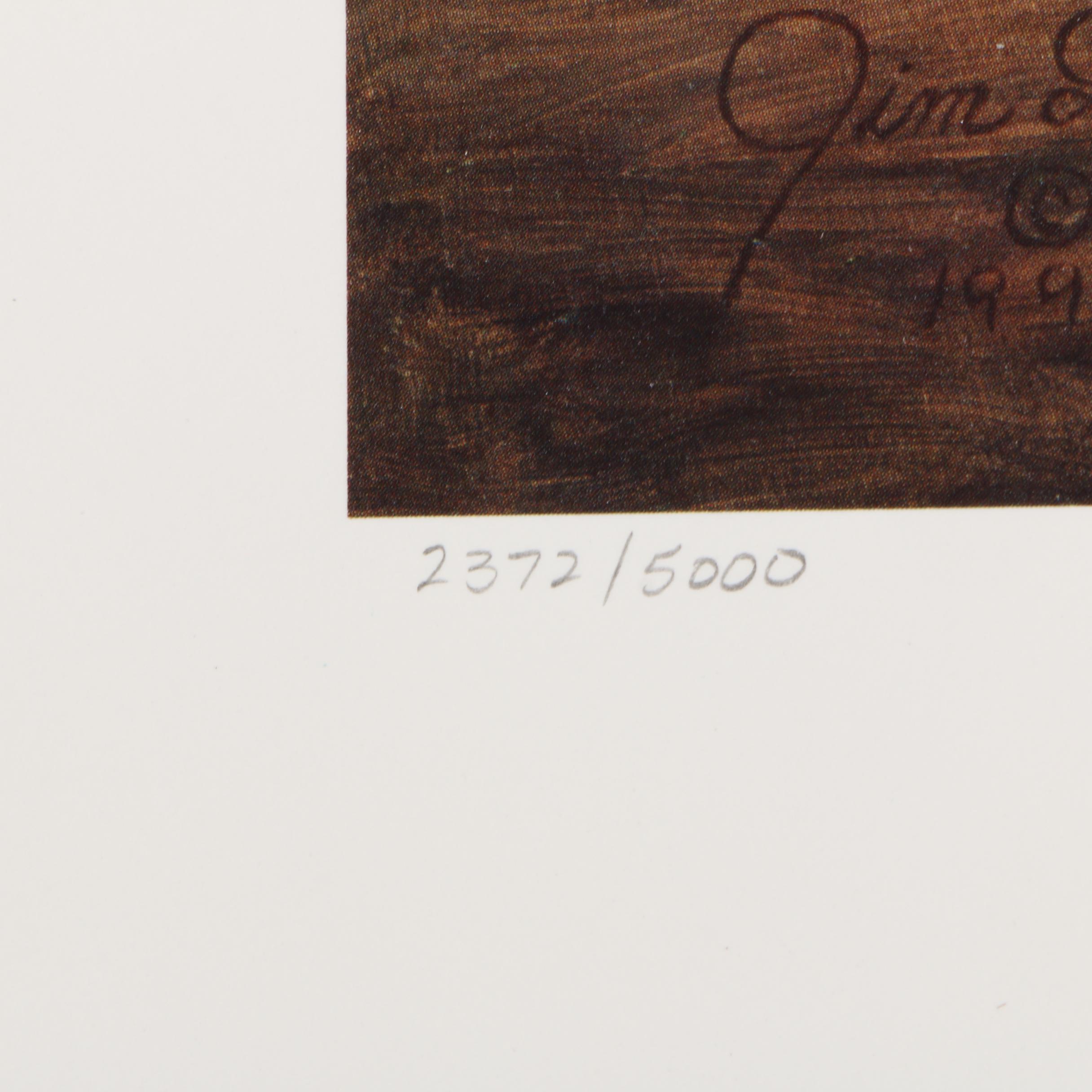 Jim Daly Limited Edition Offset Lithograph "A New Beginning"