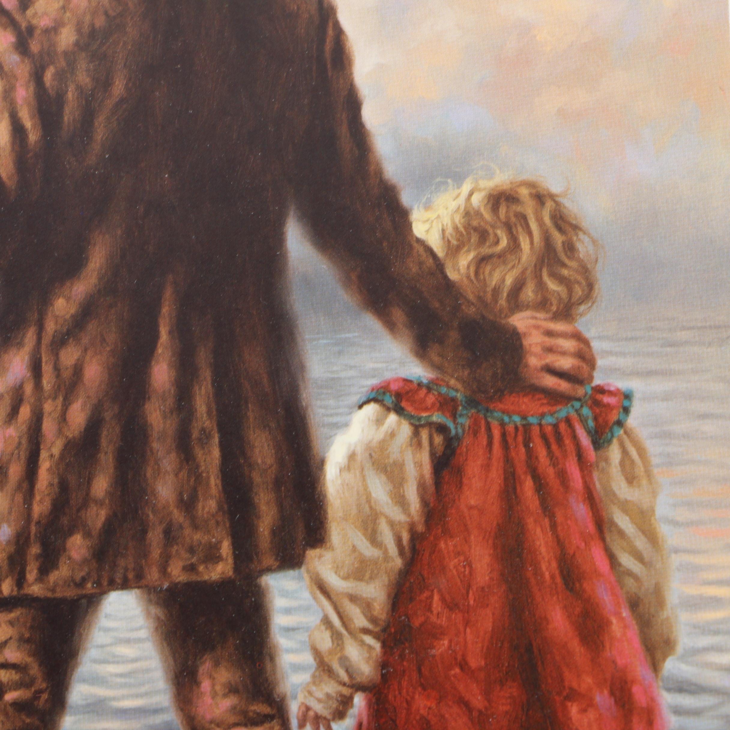 Jim Daly Limited Edition Offset Lithograph "A New Beginning"