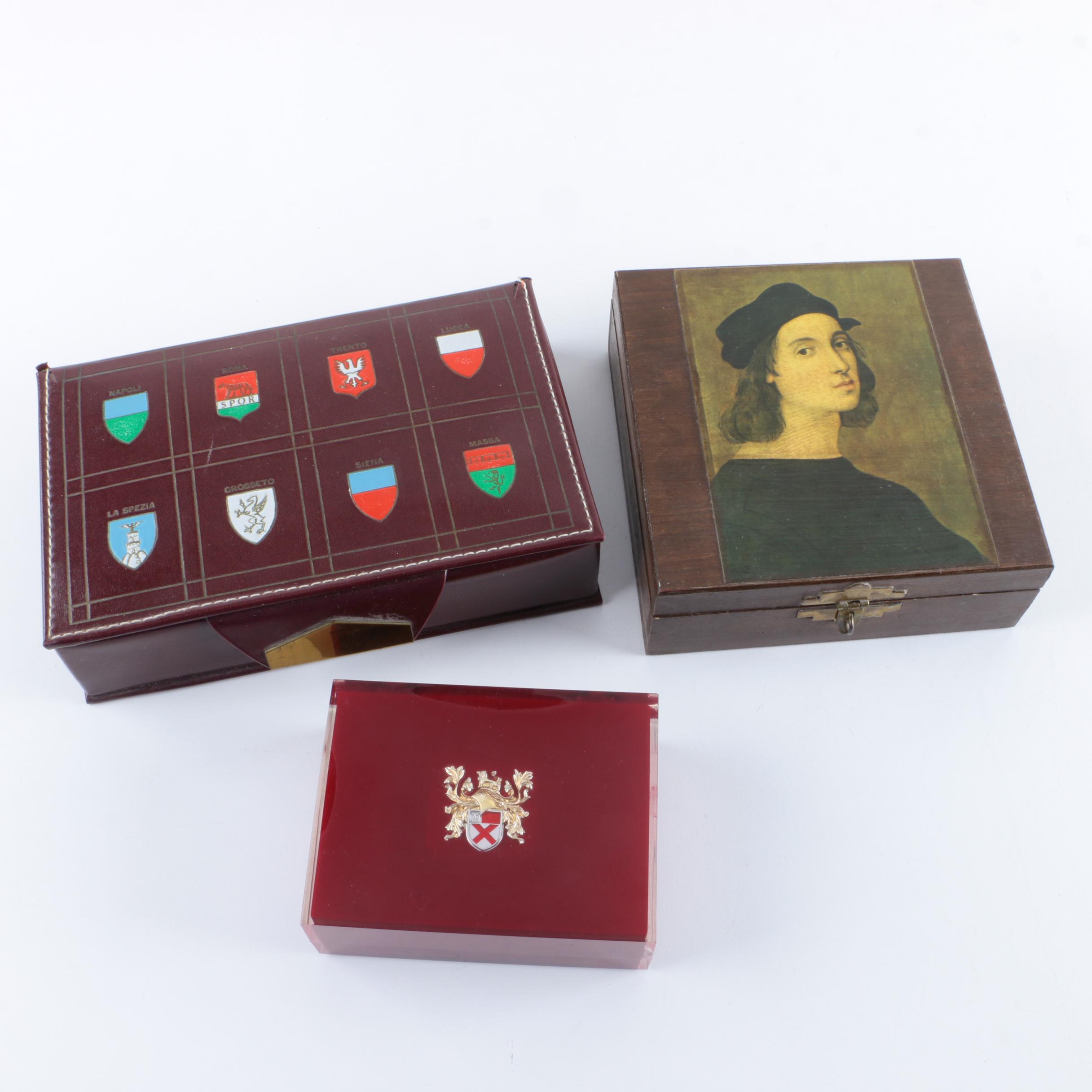 Decorative Lidded Boxes