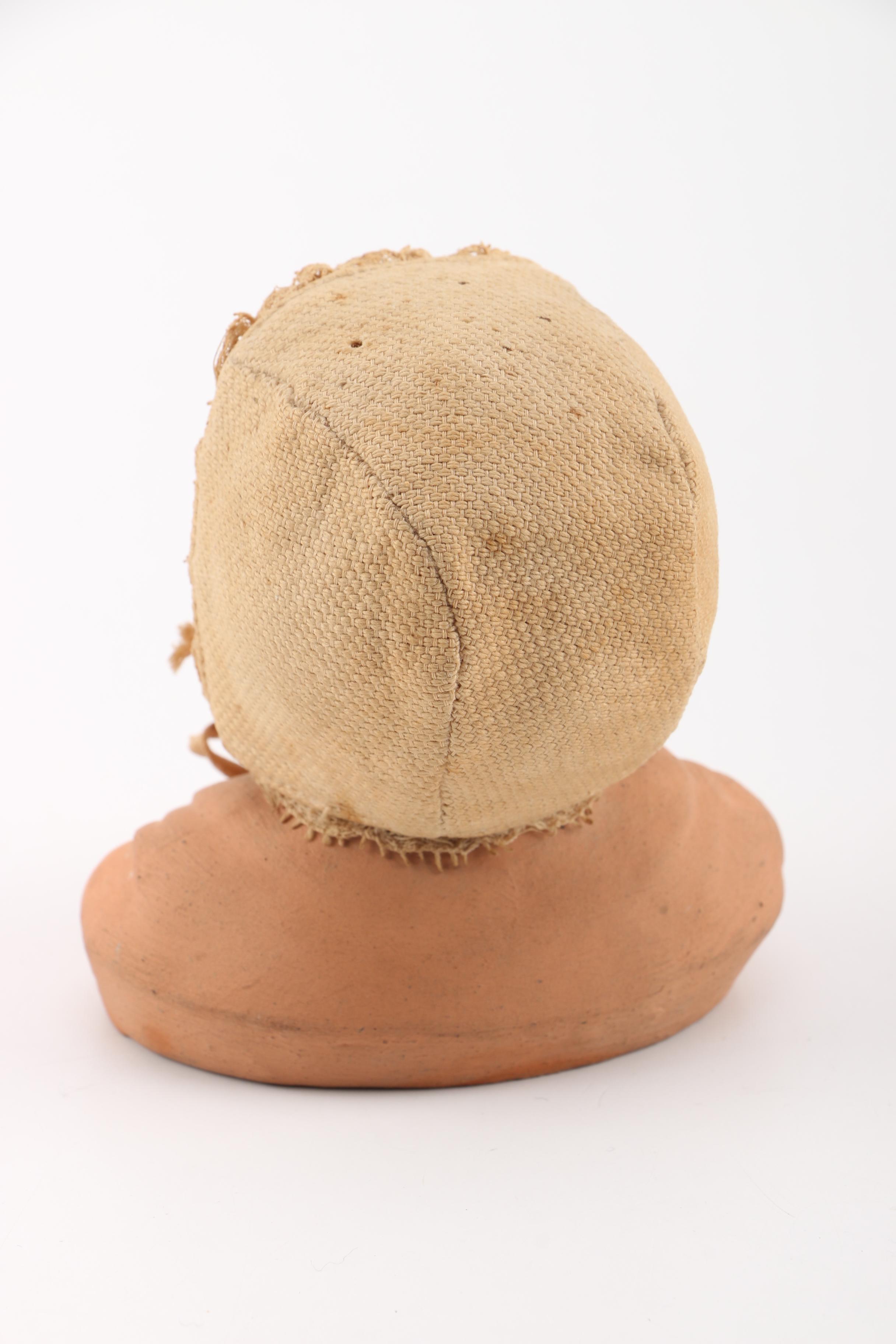 Antique GD Paris Depose Terracotta Laughing Baby Bust